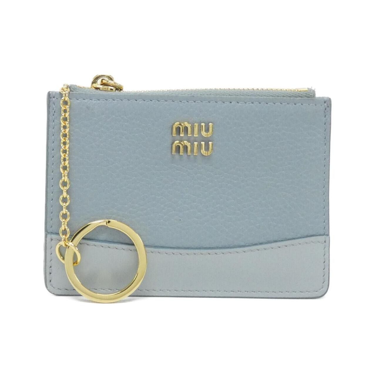 Miu Miu Miu Miu Miu Miu DAINO SOFT CALF coin key case Leather Coin Case 5MC093 DUTY FREE for USA Size ONE SIZE - 1 Thumbnail
