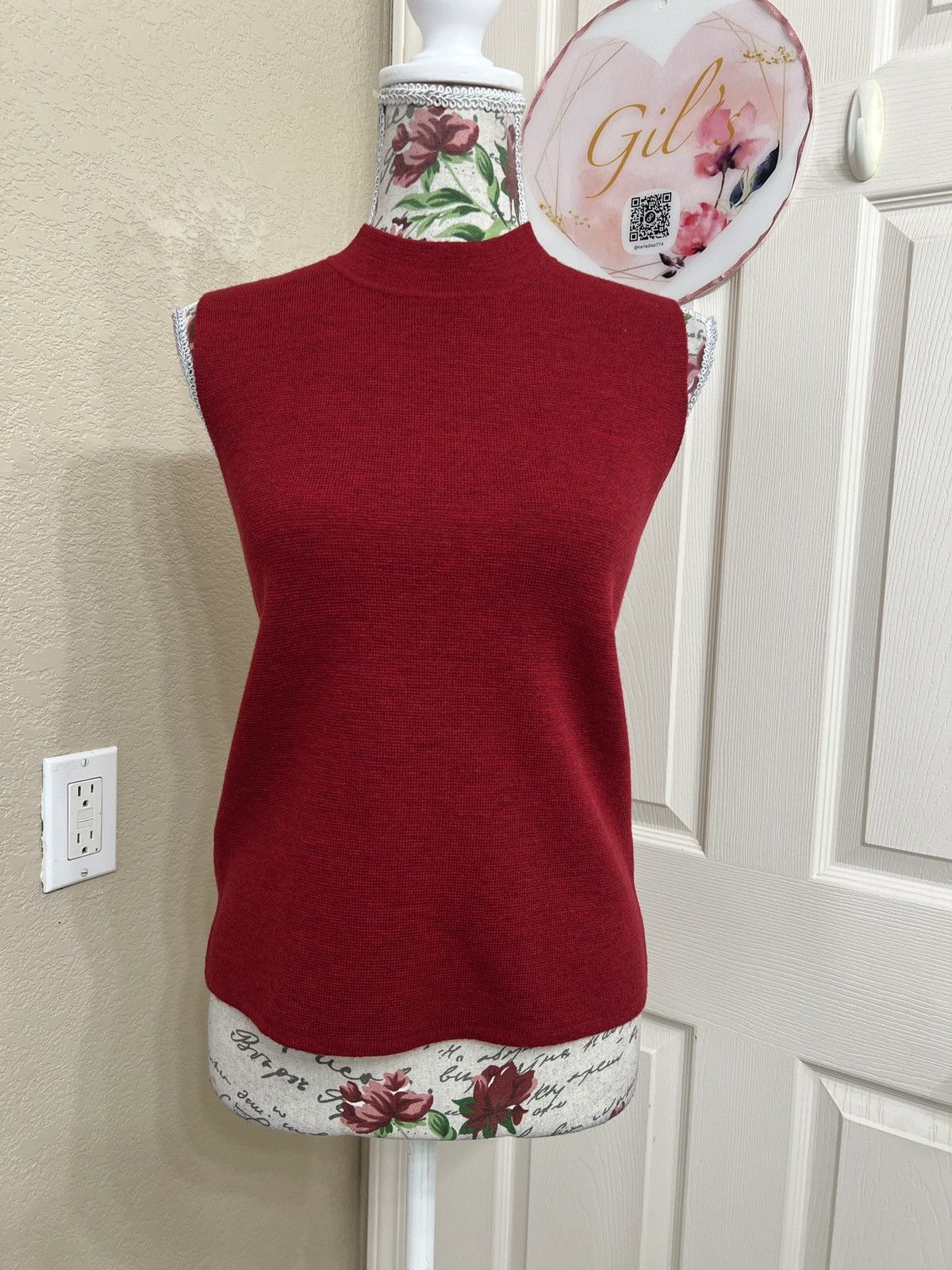 Eileen Fisher Eileen Fisher 100% wool red sweater top size XS Size XS / US 0-2 / IT 36-38 - 1 Thumbnail