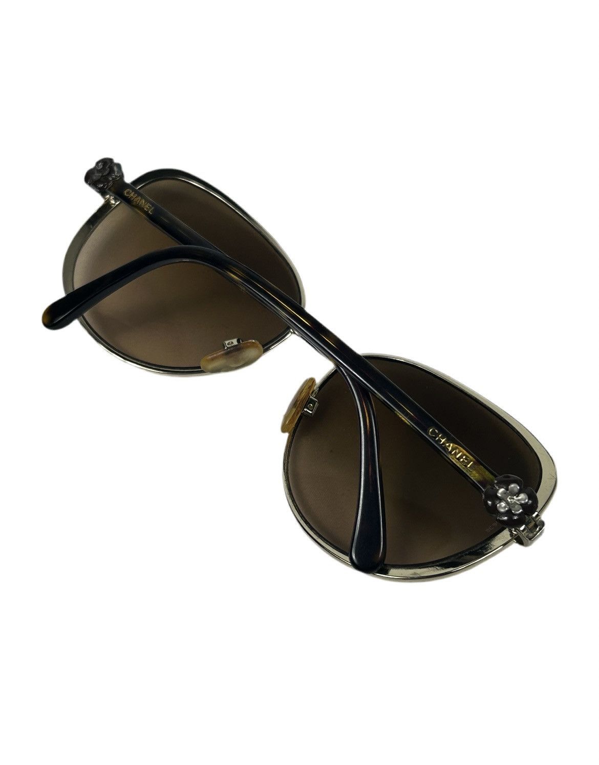 Chanel Chanel 395/3B Logo Sunglasses Size ONE SIZE - 5 Thumbnail