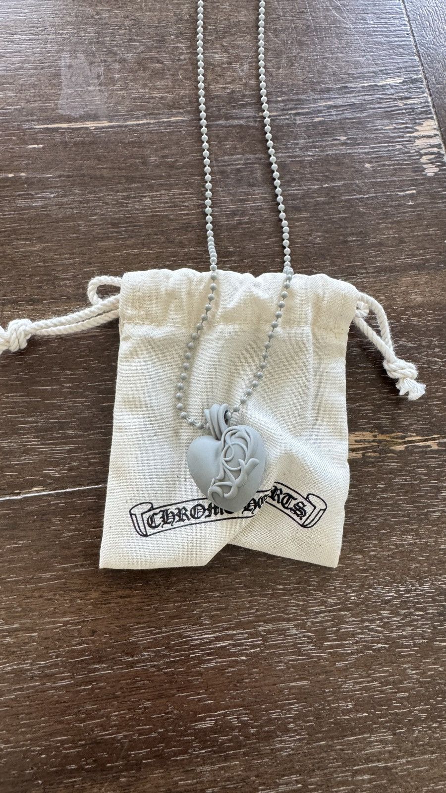 Chrome Hearts CHROME HEARTS HEART NECKLACE Size ONE SIZE - 1 Thumbnail