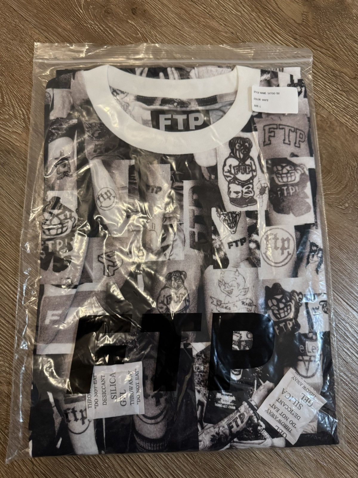 Fuck The Population Tattoo Tee Size US L / EU 52-54 / 3 - 3 Thumbnail