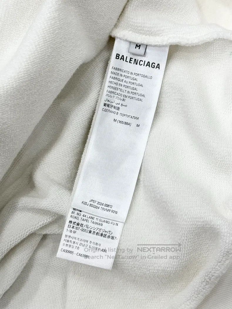 Balenciaga Balenciaga Letter zipper hooded sweatshirt Size US M / EU 48-50 / 2 - 8 Thumbnail