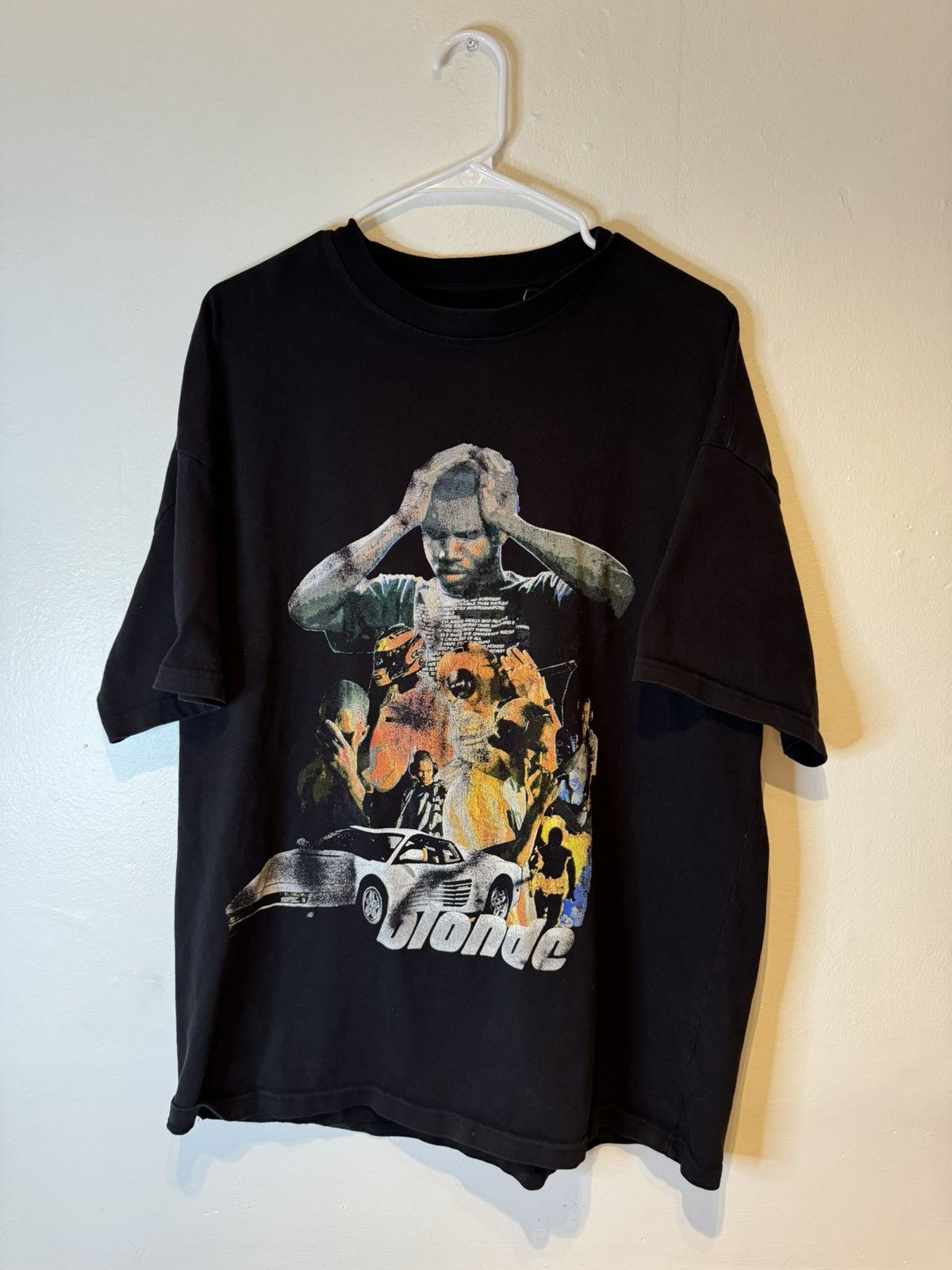 Sergio Calabasas Frank Ocean Blonde t shirt size M Rare