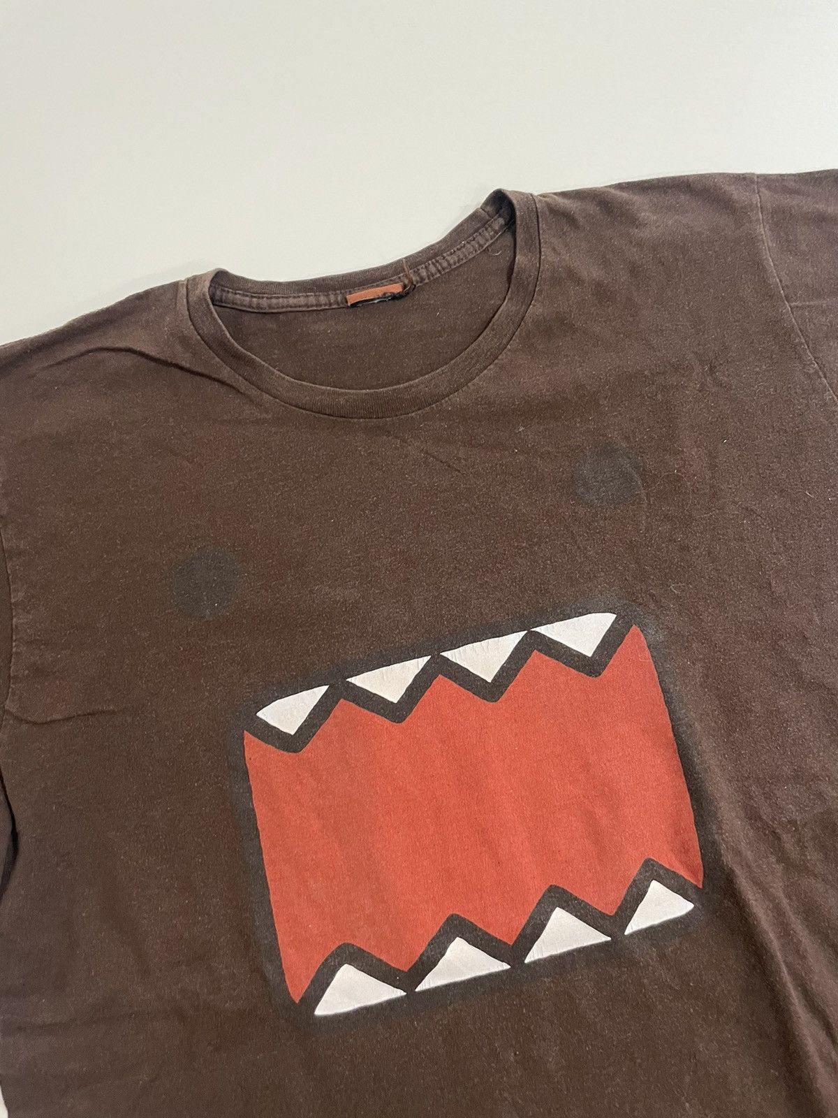 Cartoon Network 2011 Domo Kun NHK Tyo Big Face Tee NHK Cartoon Monster Size US L / EU 52-54 / 3 - 2 Thumbnail