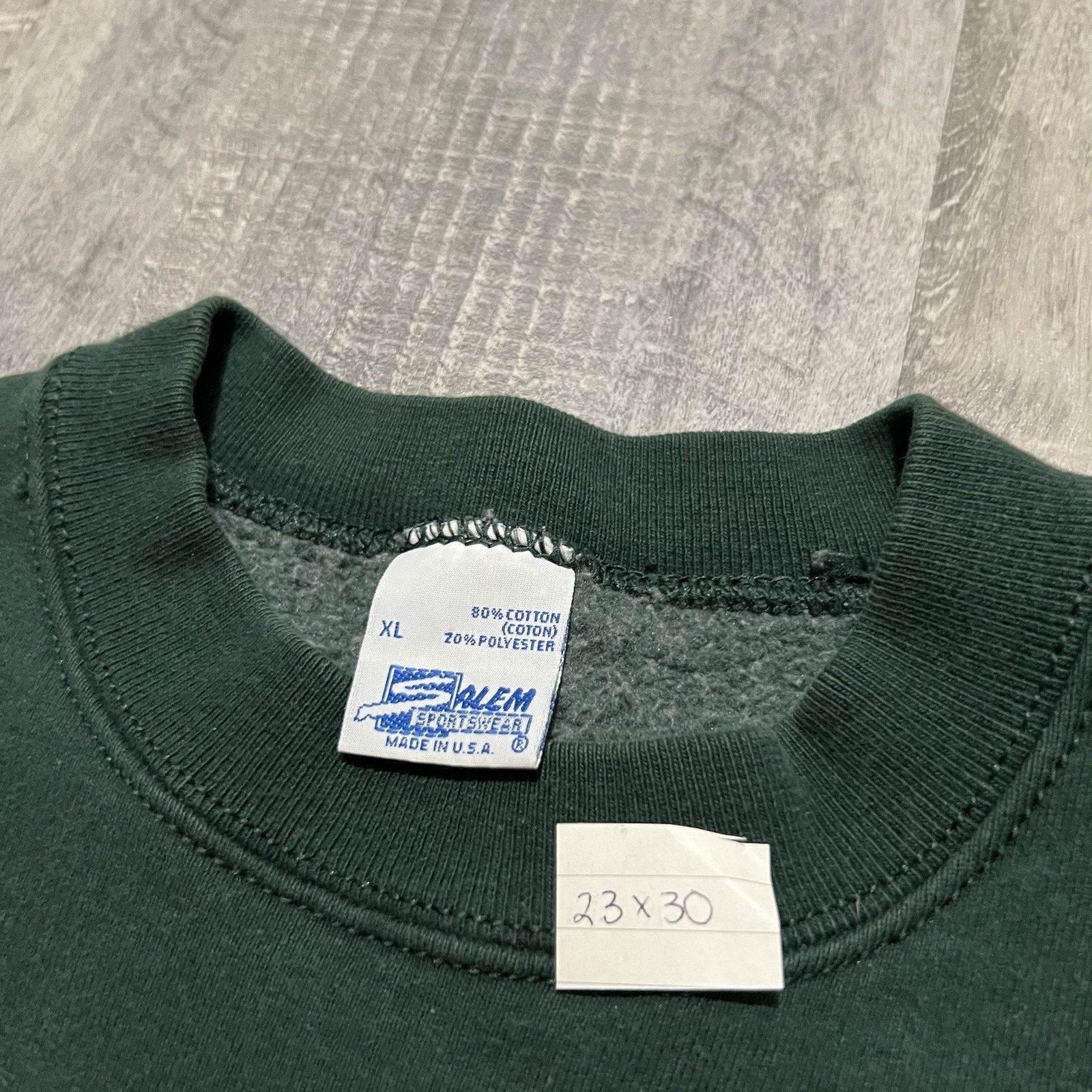 Salem Sportswear VTG Green Bay Packers Salem Sweatshirt Green 90s Heavy Size US XL / EU 56 / 4 - 5 Thumbnail