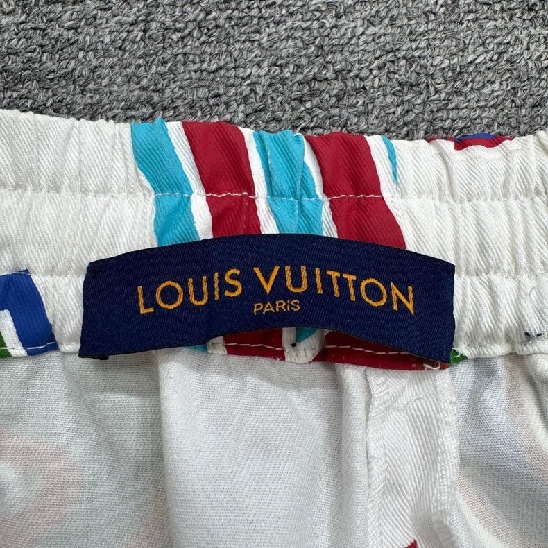 Louis Vuitton Louis Vuitton NBA Printed Shorts-2506 Size US 44 / EU 60 - 3 Thumbnail
