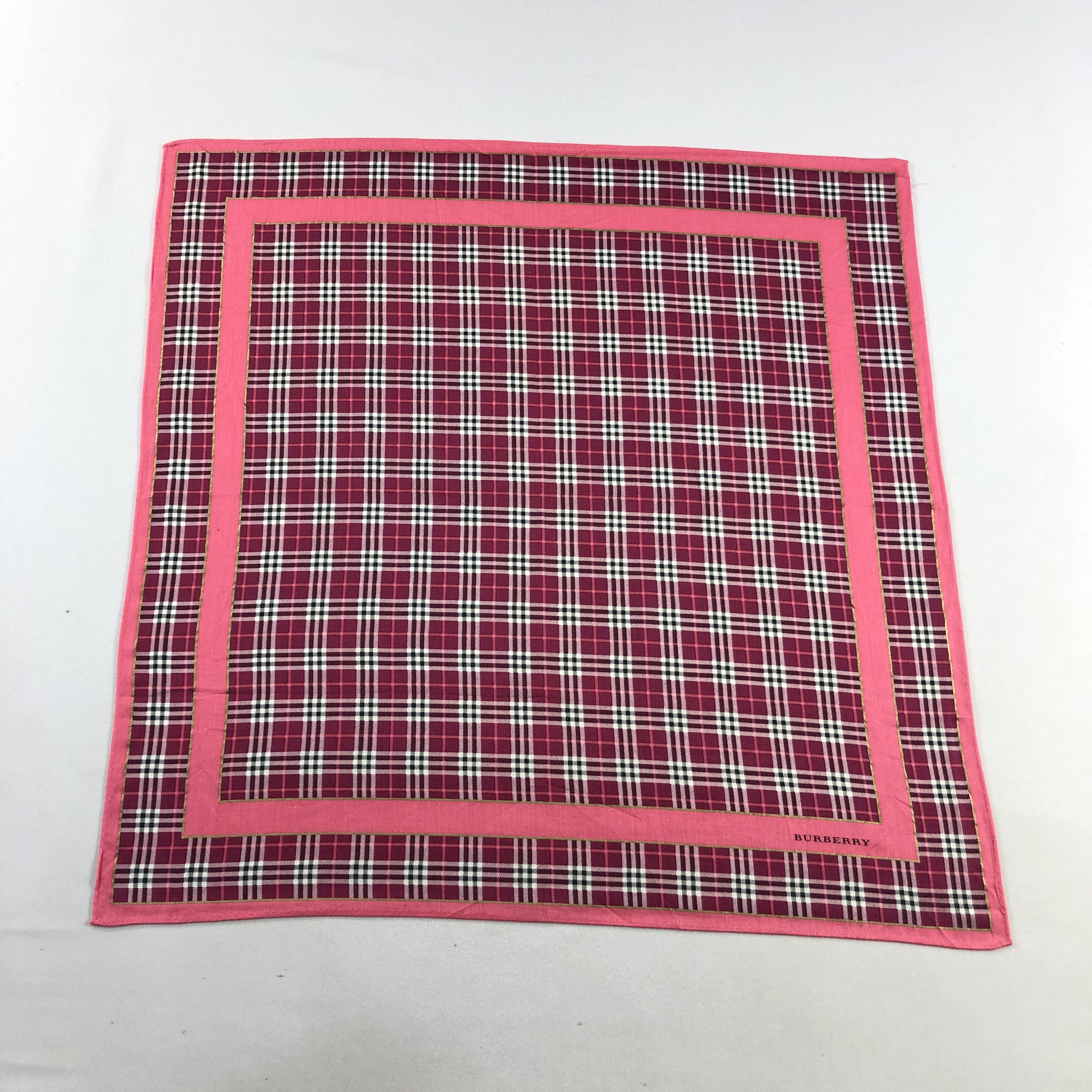 Burberry Handkerchief Neckerchief Bandana H2525
