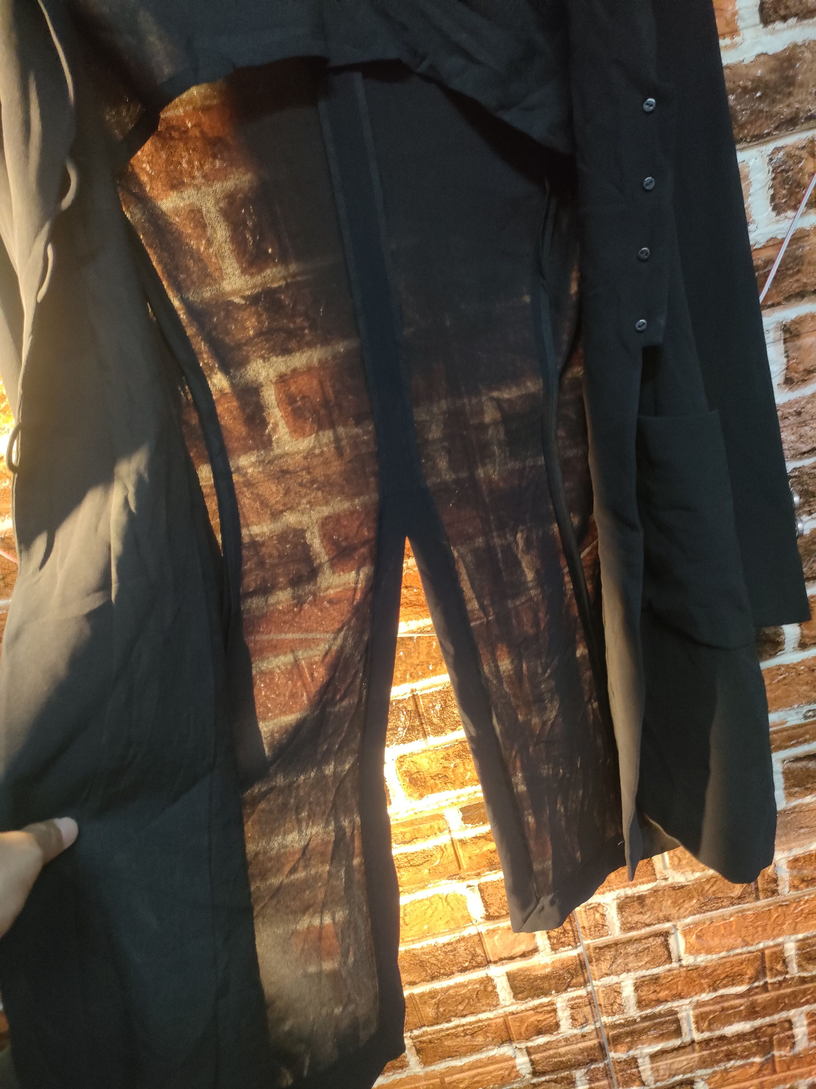 If Six Was Nine × Karl Lagerfeld Karl Lagerfield Long Coat Size S / US 4 / IT 40 - 4 Thumbnail