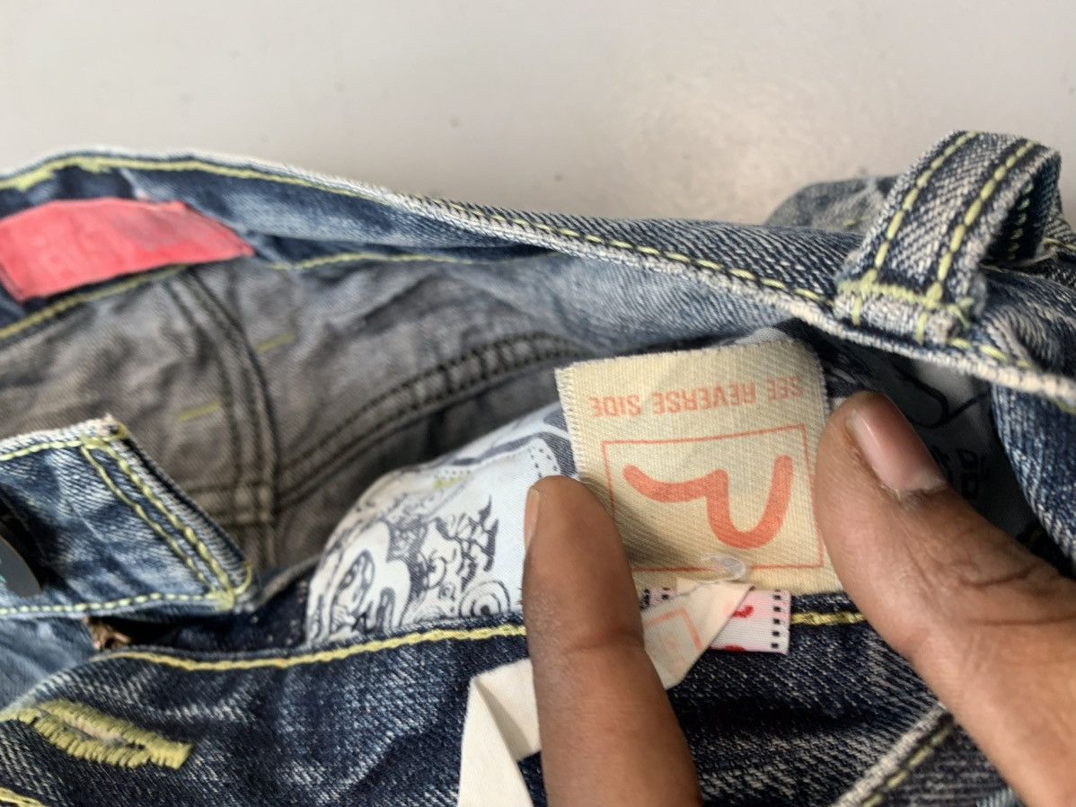 Japanese Brand Vintage Evisu inspired emboridered denim Size US 32 / EU 48 - 7 Thumbnail