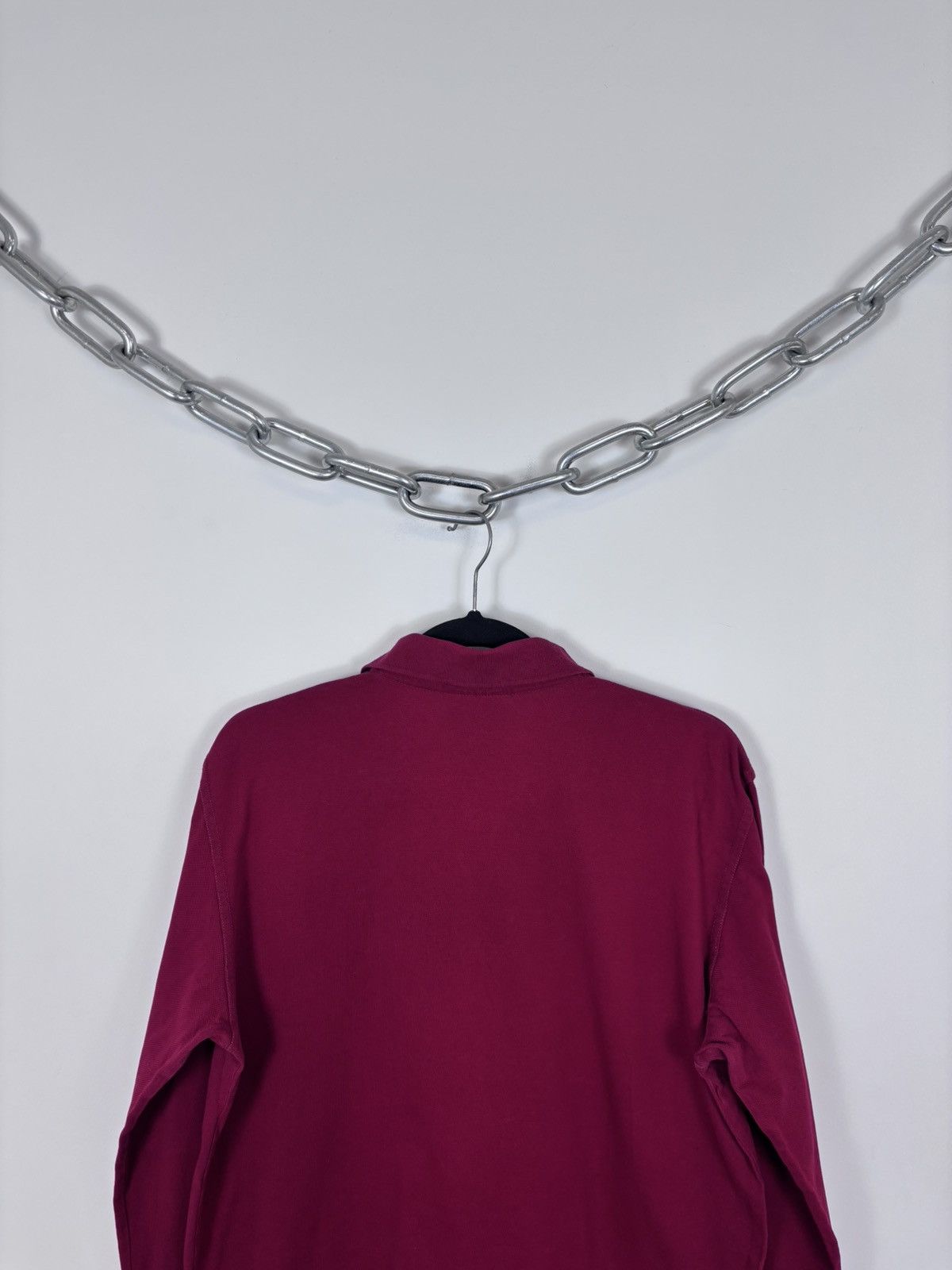 Valentino Valentino Sport Vintage Men’s Red Long Sleeve Polo Shirt Size US M / EU 48-50 / 2 - 15 Thumbnail