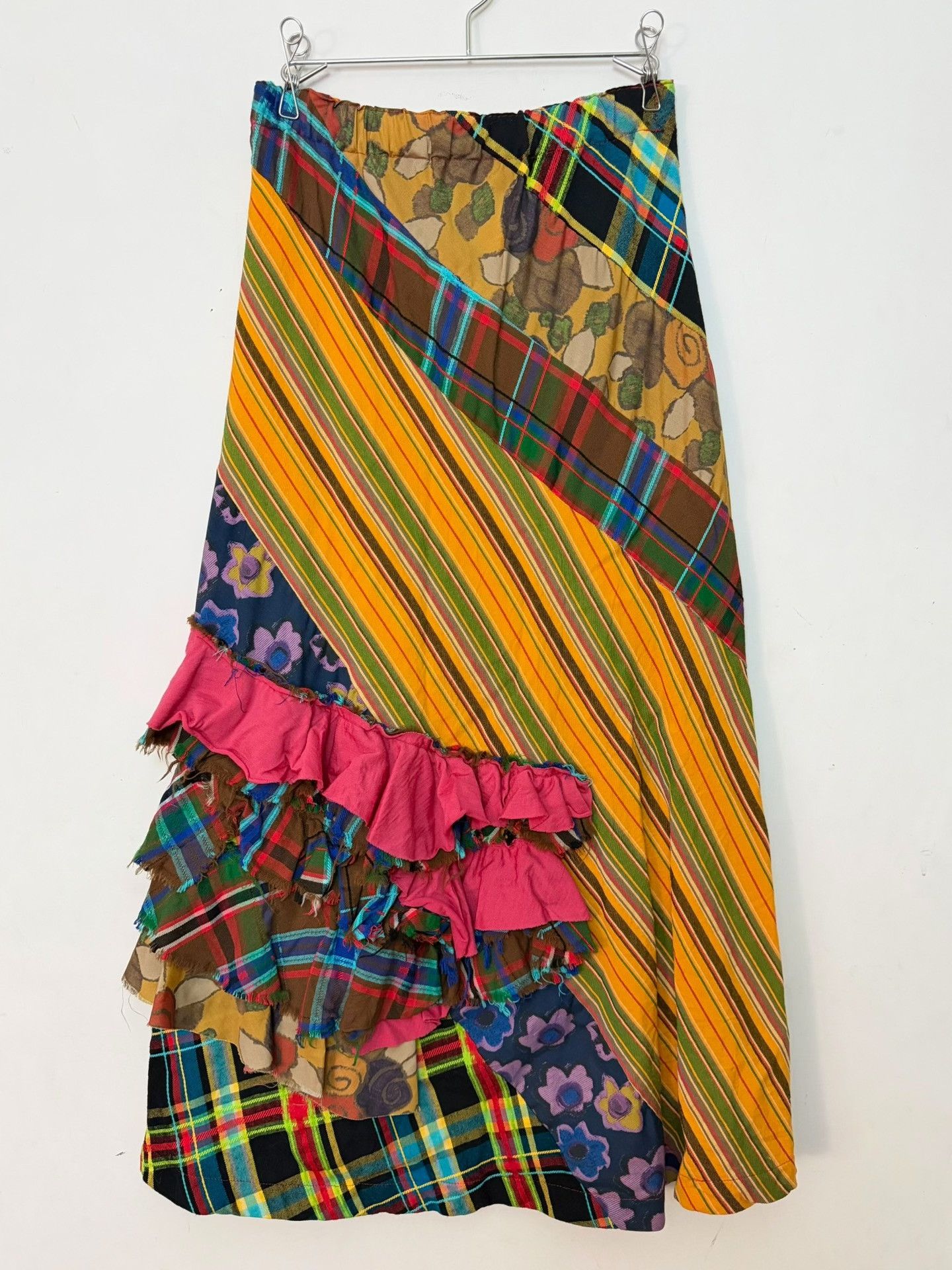 Comme des Garcons COMME des GARCONS Patchwork Skirt Size 26" / US 2 / IT 38 - 1 Thumbnail