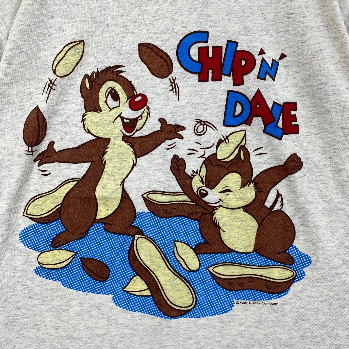 Cartoon Network × Disney × Vintage Vintage 90's CHIP 'n' DALE Disney Cartoon Tee Shirt Size US M / EU 48-50 / 2 - 2 Thumbnail