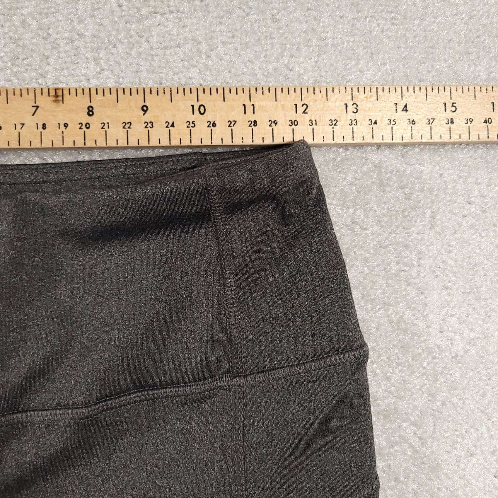 Vintage Member'S Mark Legging Womens S Gray Everyday Warm High Rise Leggings Women Active Size 28" / US 6 / IT 42 - 5 Thumbnail