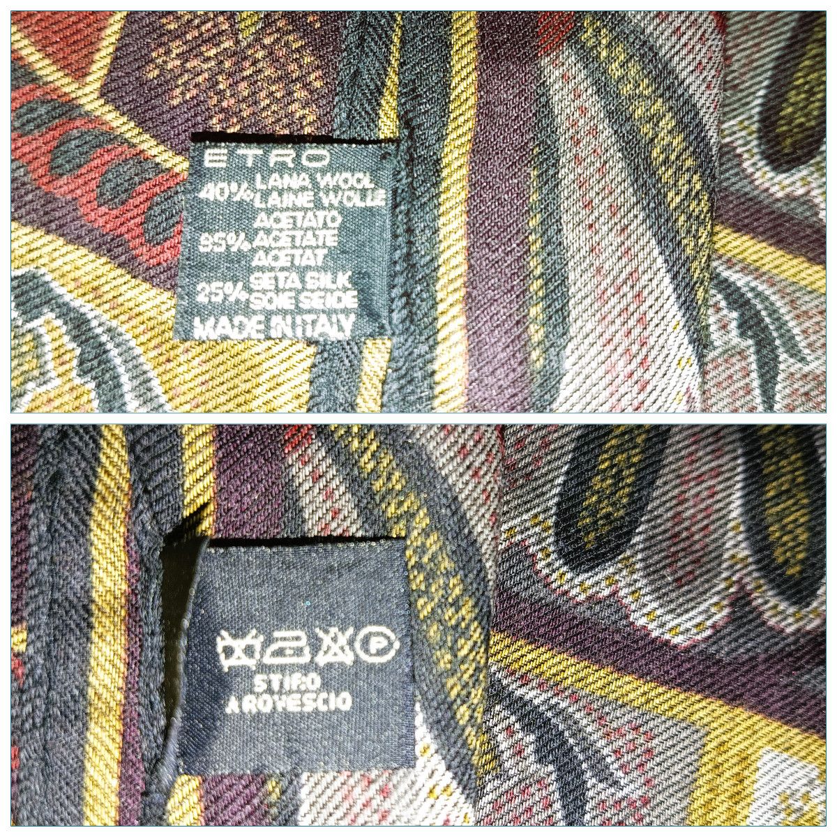 Etro ETRO MILANO ITALY Signature Silk Scarf Shawl Size ONE SIZE - 5 Thumbnail