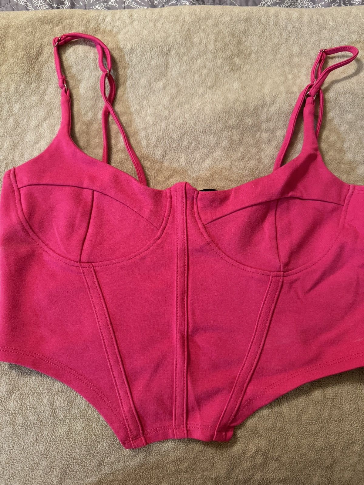 Forever 21 Pink strap bustier Size M / US 6-8 / IT 42-44 - 3 Thumbnail
