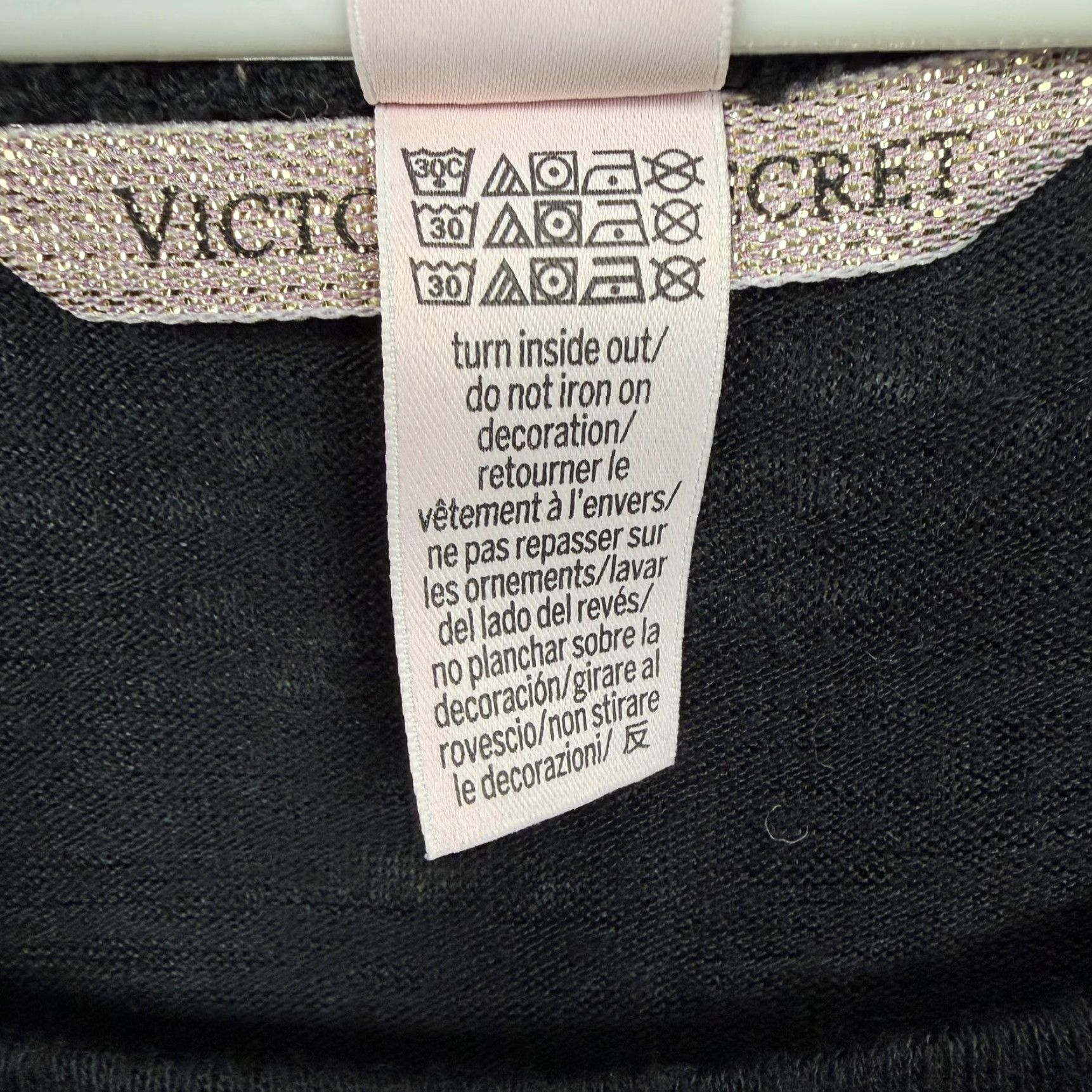 Victoria's Secret Victoria's Secret Top L Layering Minimalist Y2K Dark Romantic Loungewear Ballet Size L / US 10 / IT 46 - 7 Thumbnail
