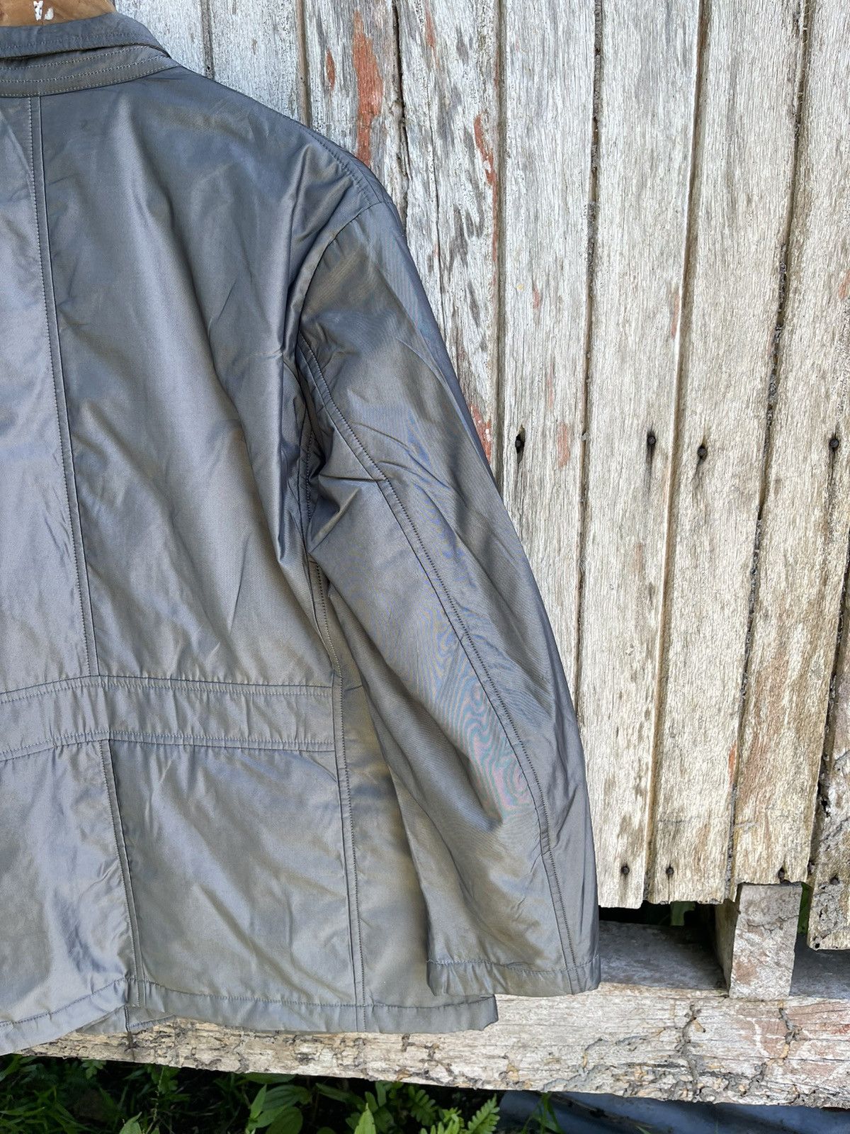 Burberry Burberry London Waxed Field Jacket – Grey Size M / US 6-8 / IT 42-44 - 10 Thumbnail