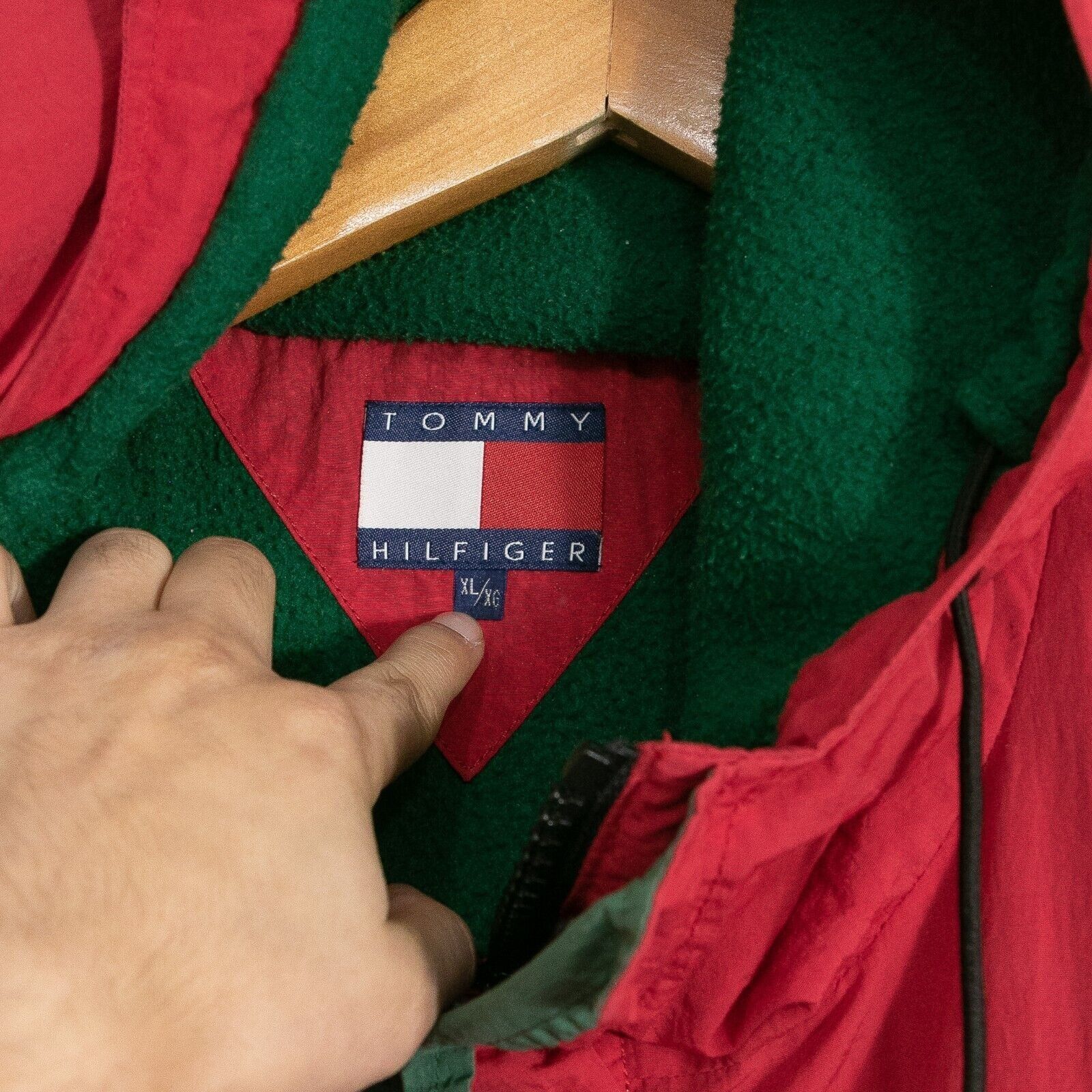 Tommy Hilfiger × Vintage Vintage 90s Tommy Hilfiger Hiking Parka Jacket XL Distressed Size US XL / EU 56 / 4 - 5 Thumbnail