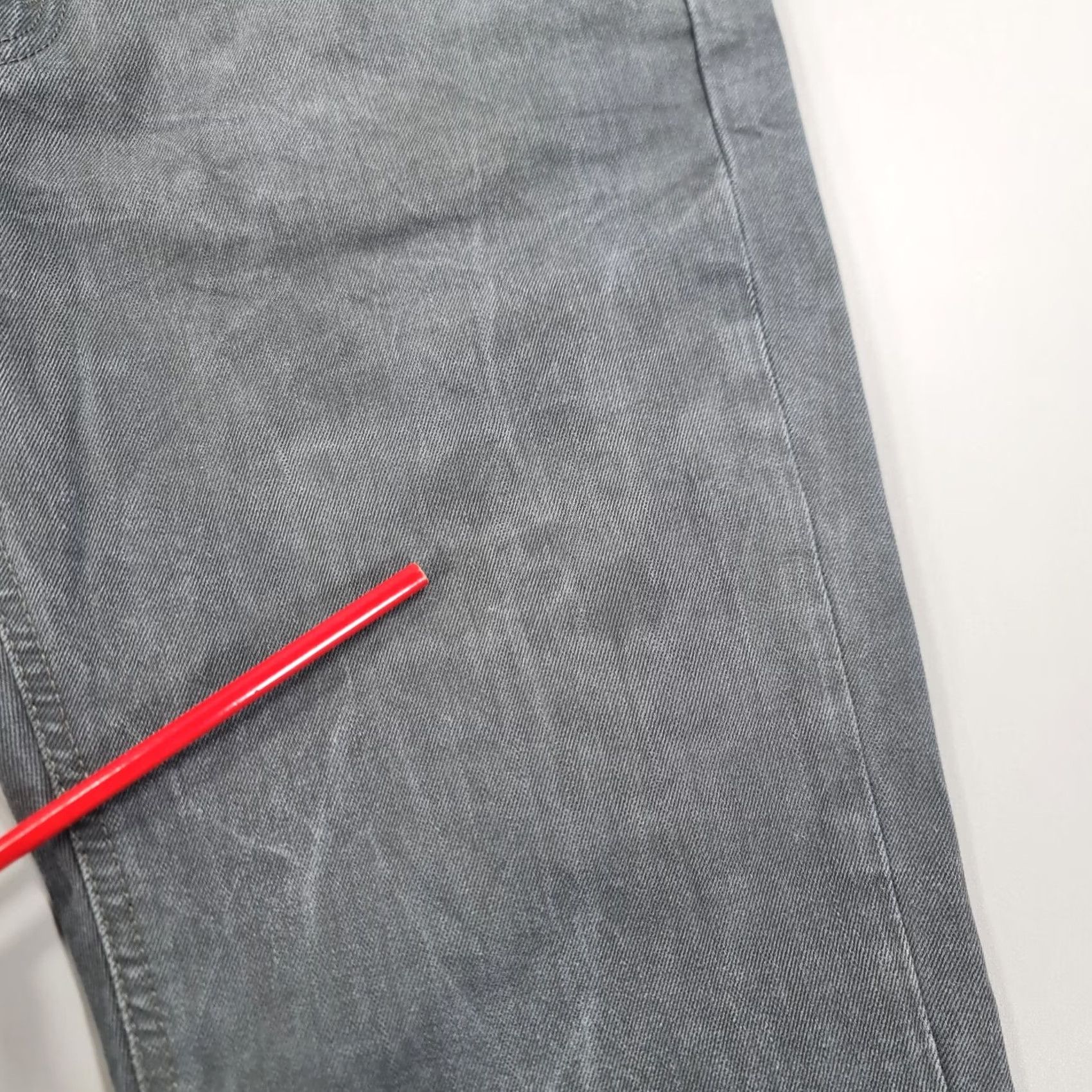 Levi's Levi's 541 Jeans Mens Athletic Straight Leg Stretch Denim W31 L32 Grey Blue 5-Pocket Belt Loops Cotton Elastane Regular Fit Vintage No Size US 31 - 7 Thumbnail