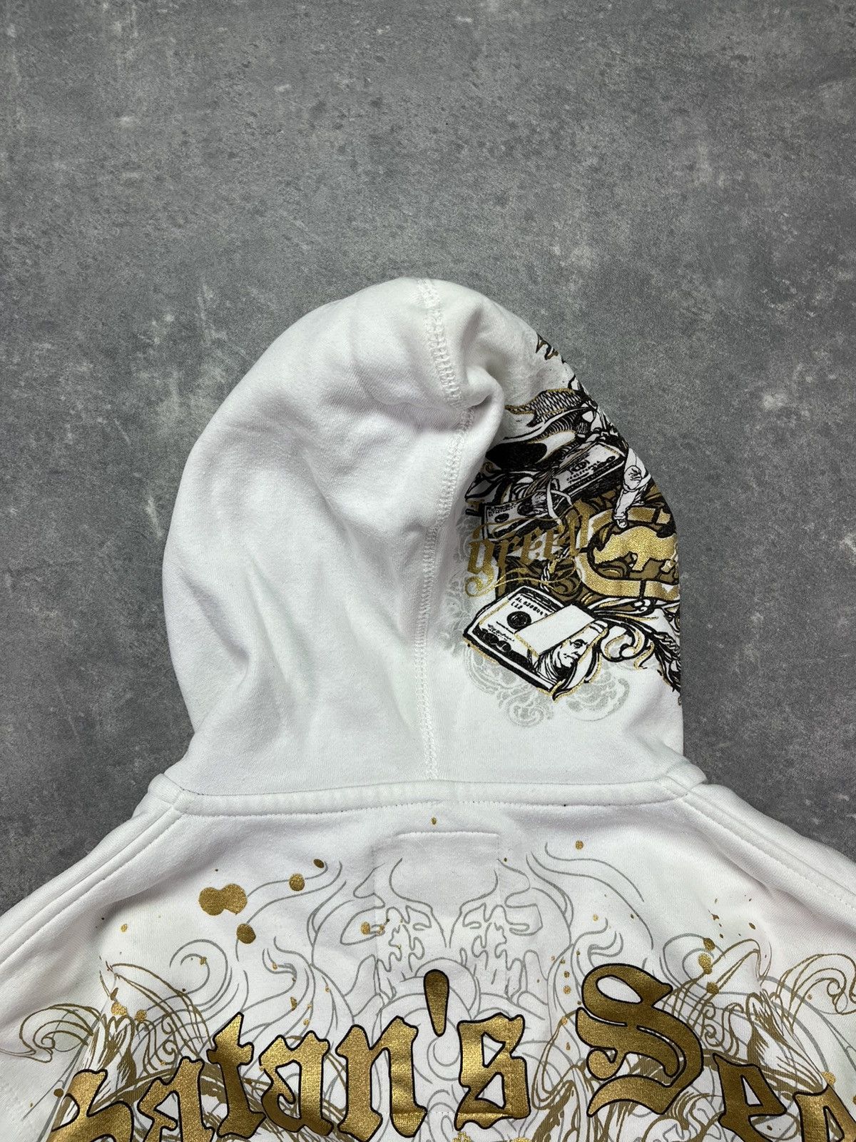 Ecko Unltd. Ecko Unltd. Big Print Logo Baggy Zip Hoodie L XL Size US L / EU 52-54 / 3 - 23 Thumbnail