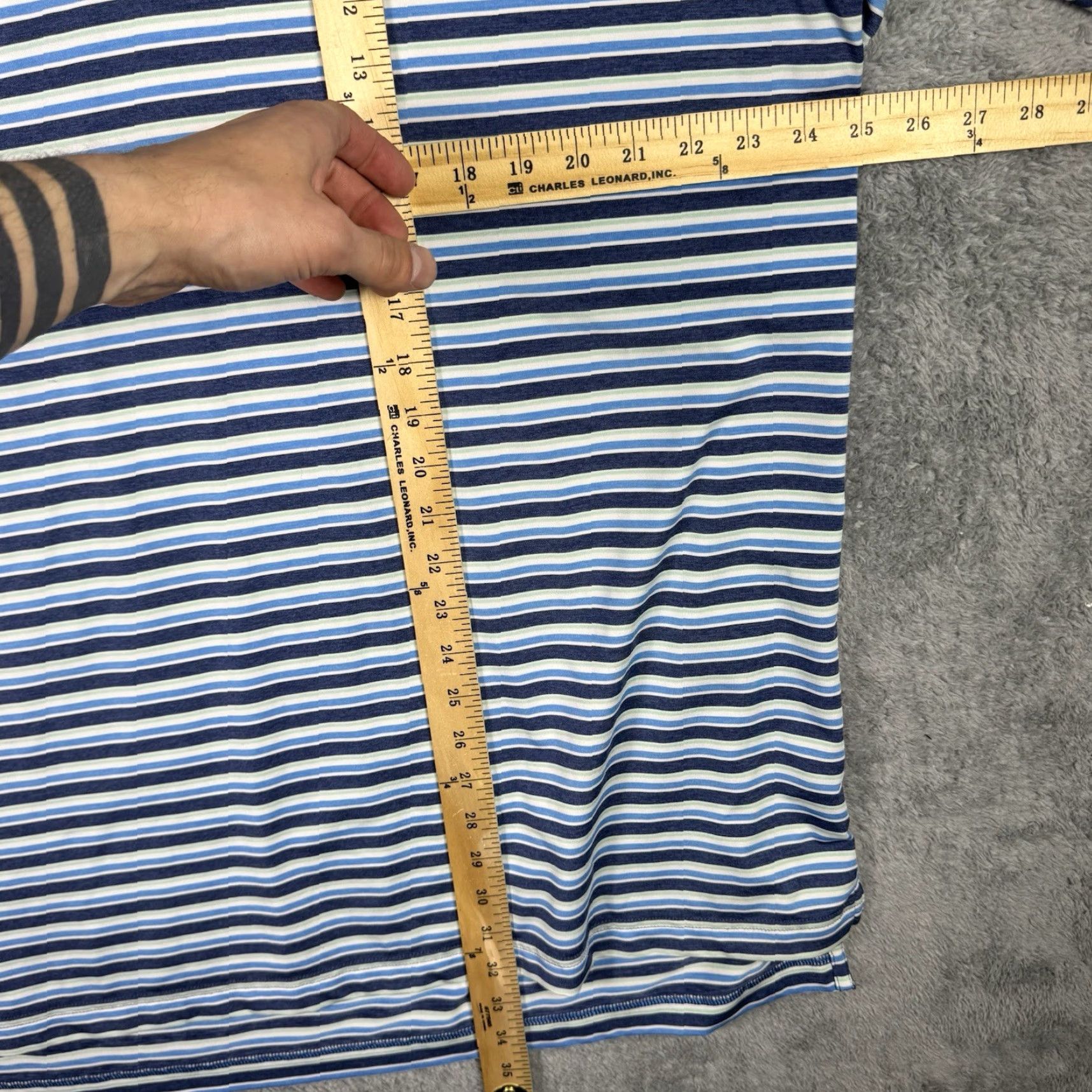 Peter Millar Peter Millar Summer Comfort Crown Sport Polo Mens XL Shirt Wicking Golf Stretch Size US XL / EU 56 / 4 - 5 Thumbnail