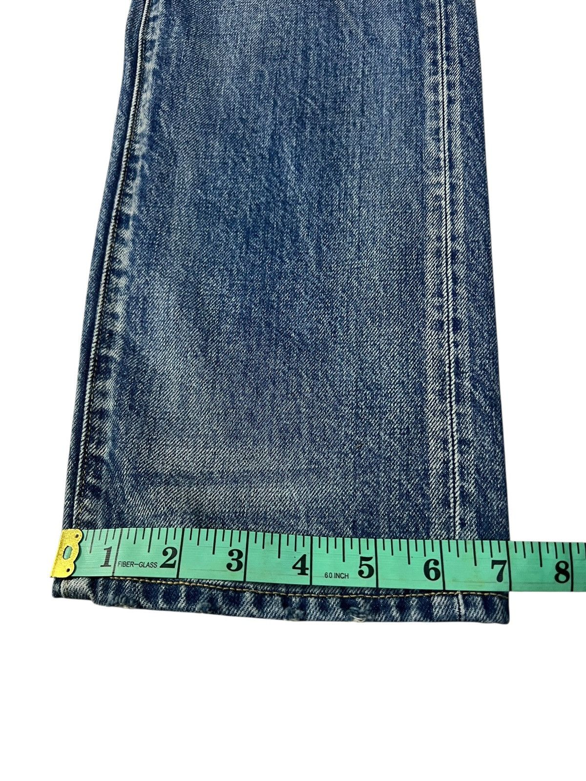Japanese Brand Vintage Japanese Brand Selvedge Distress Denim Jean Size US 31 - 20 Thumbnail
