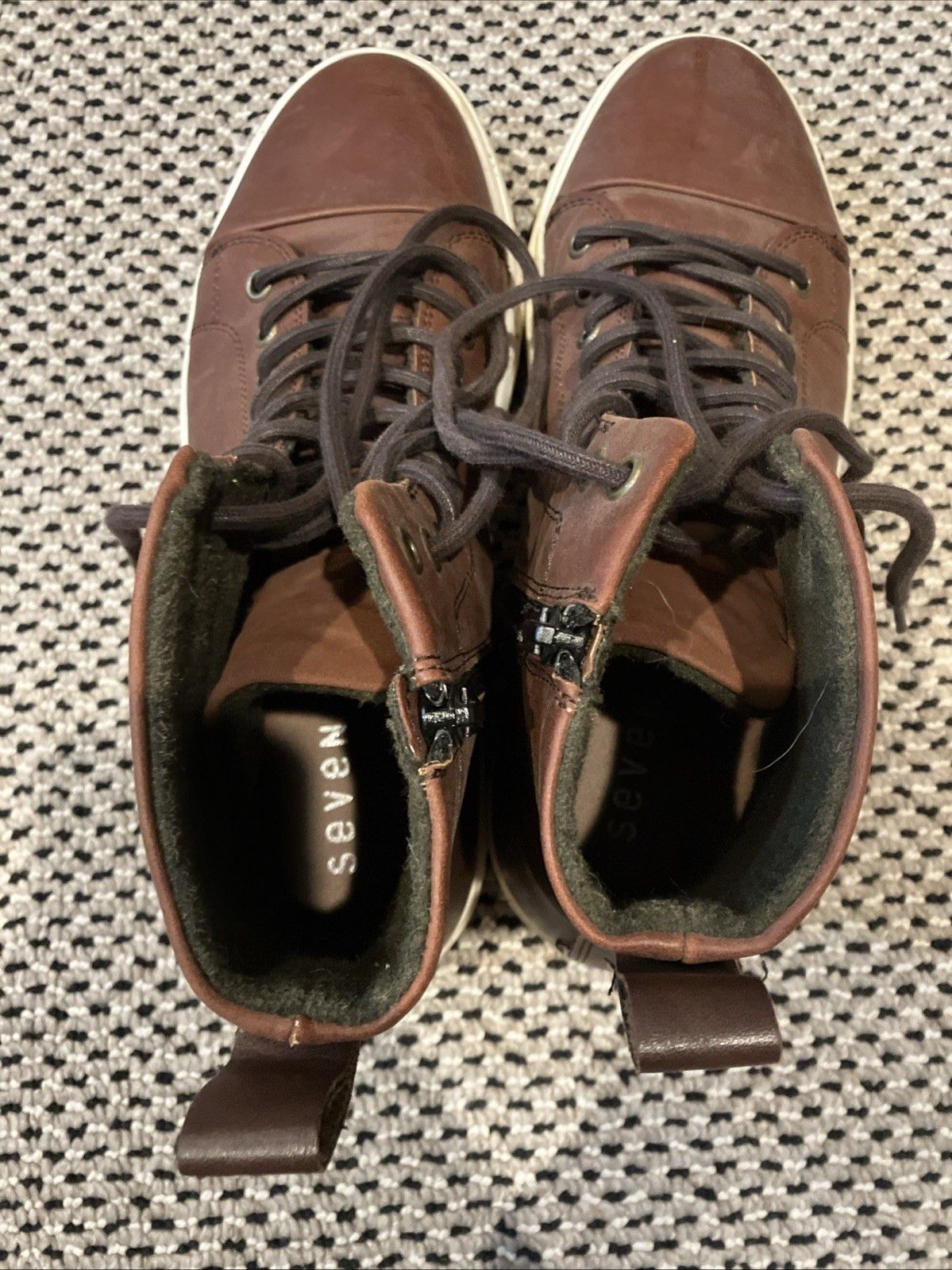 Seven 7 Seven9 Dress Casual Shoes Brown Men Size 8 Size US 8 / EU 41 - 5 Thumbnail