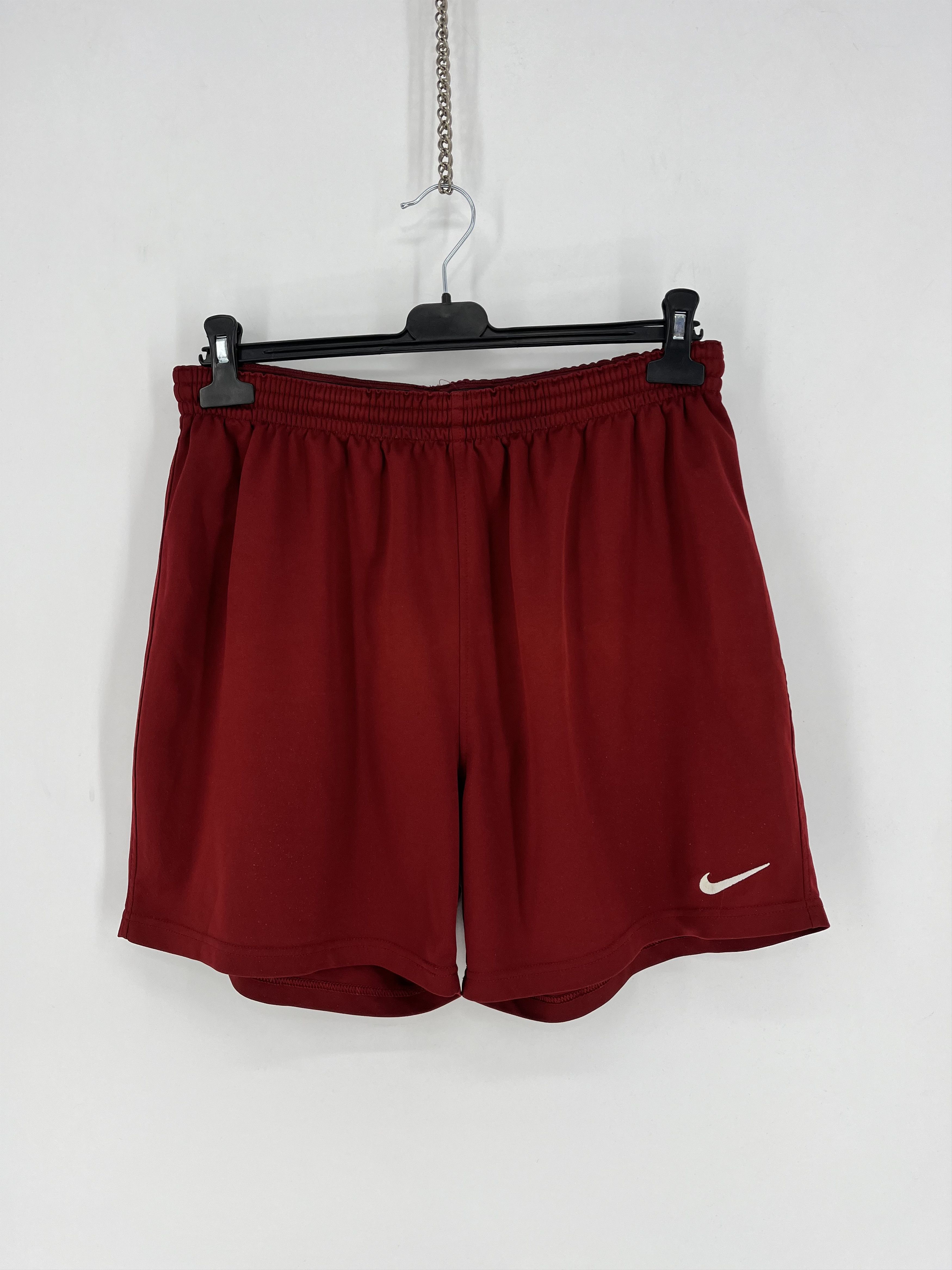 Nike × Vintage 90s Vintage Nike Swoosh Logo Shorts Travis Style Size US 40 / EU 56 - 1 Thumbnail