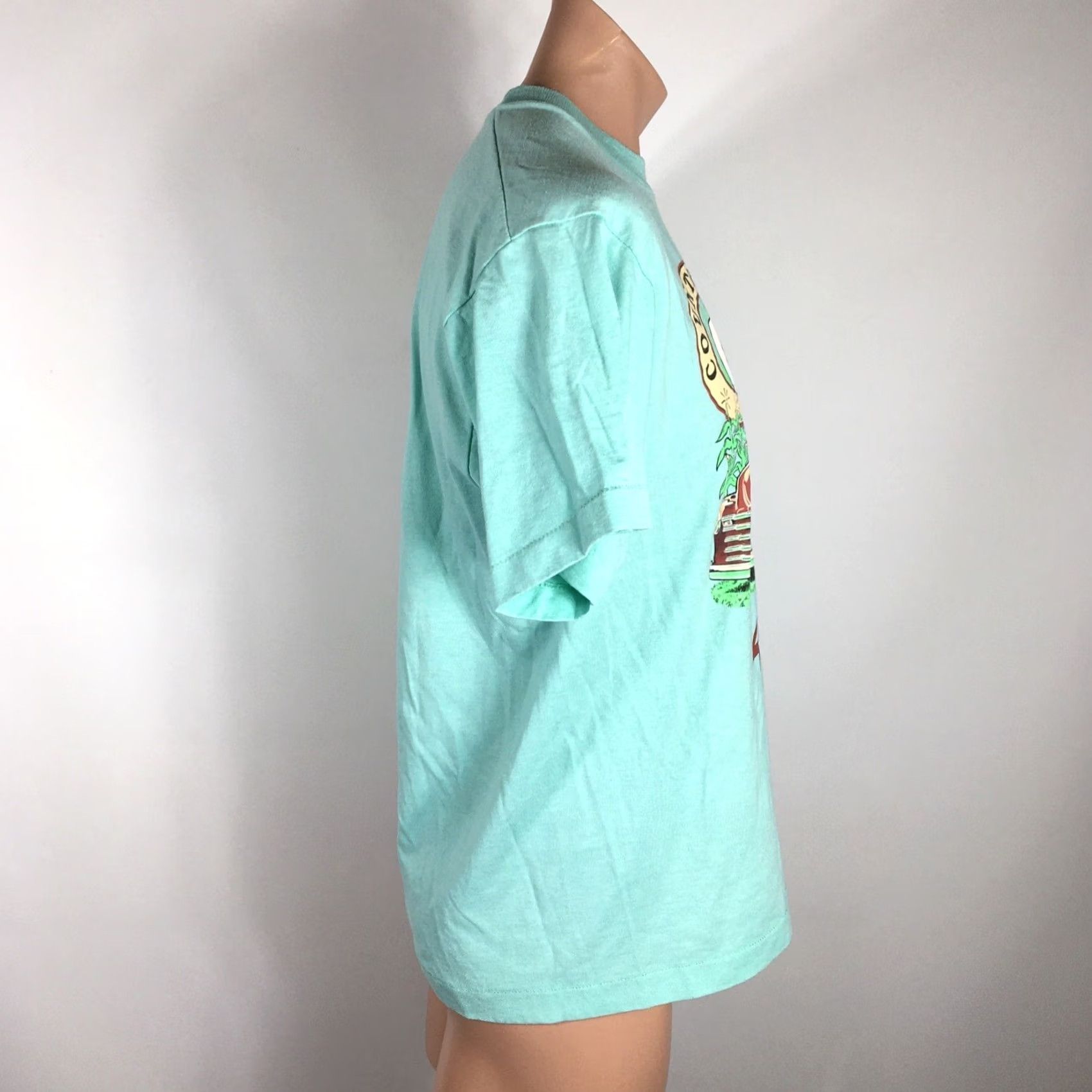 Vintage VTG 90s USA Cruzin' Arkansas Classic Truck Car Vacation T-Shirt Screen Stars Men L Green Graphic Tee Crew Neck Short Sleeve Vintage Modern Fit Shirt Size US L / EU 52-54 / 3 - 4 Thumbnail