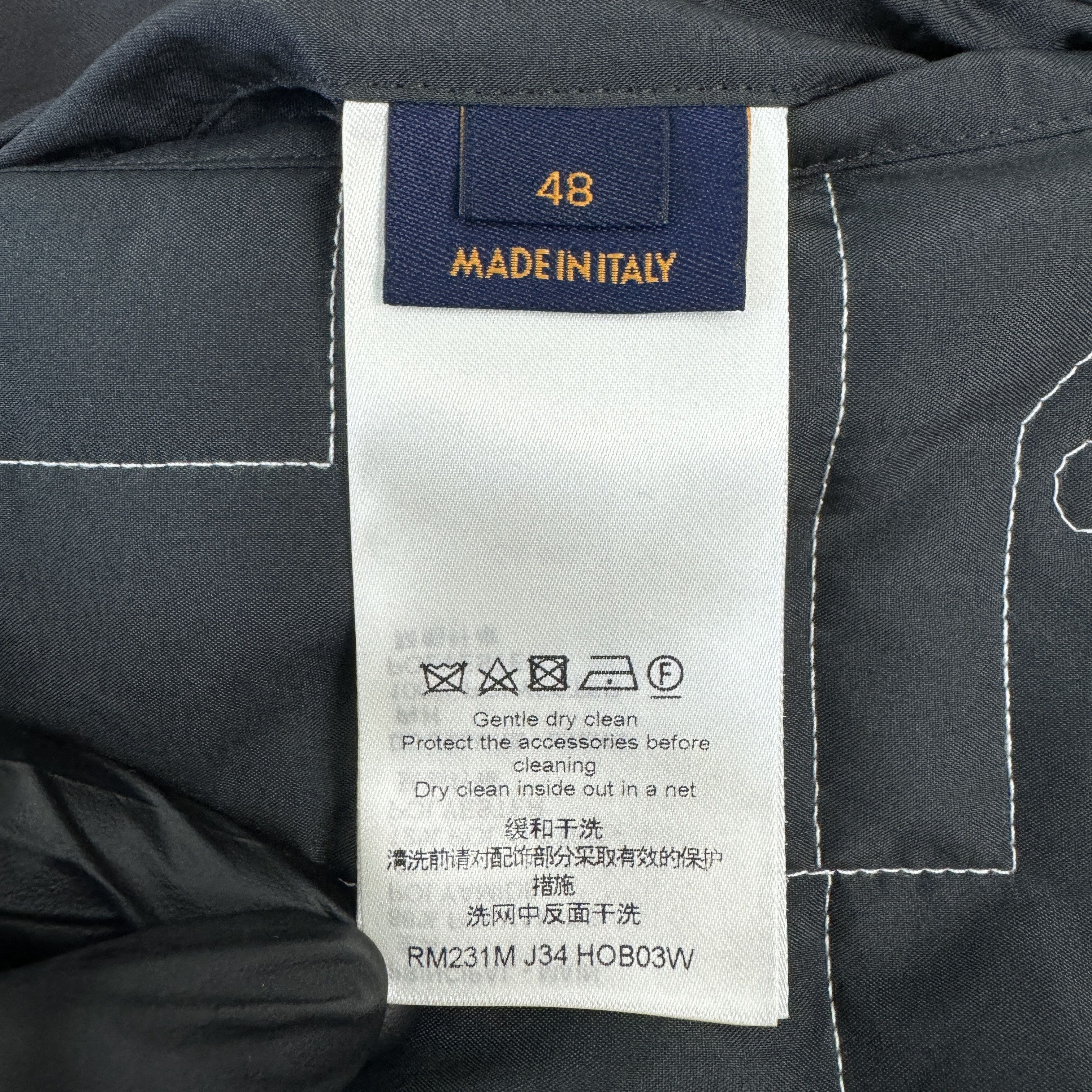 Louis Vuitton Louis Vuitton 1AAT2P Bicolour Hooded Jacket RRP £2700 Size US M / EU 48-50 / 2 - 16 Thumbnail