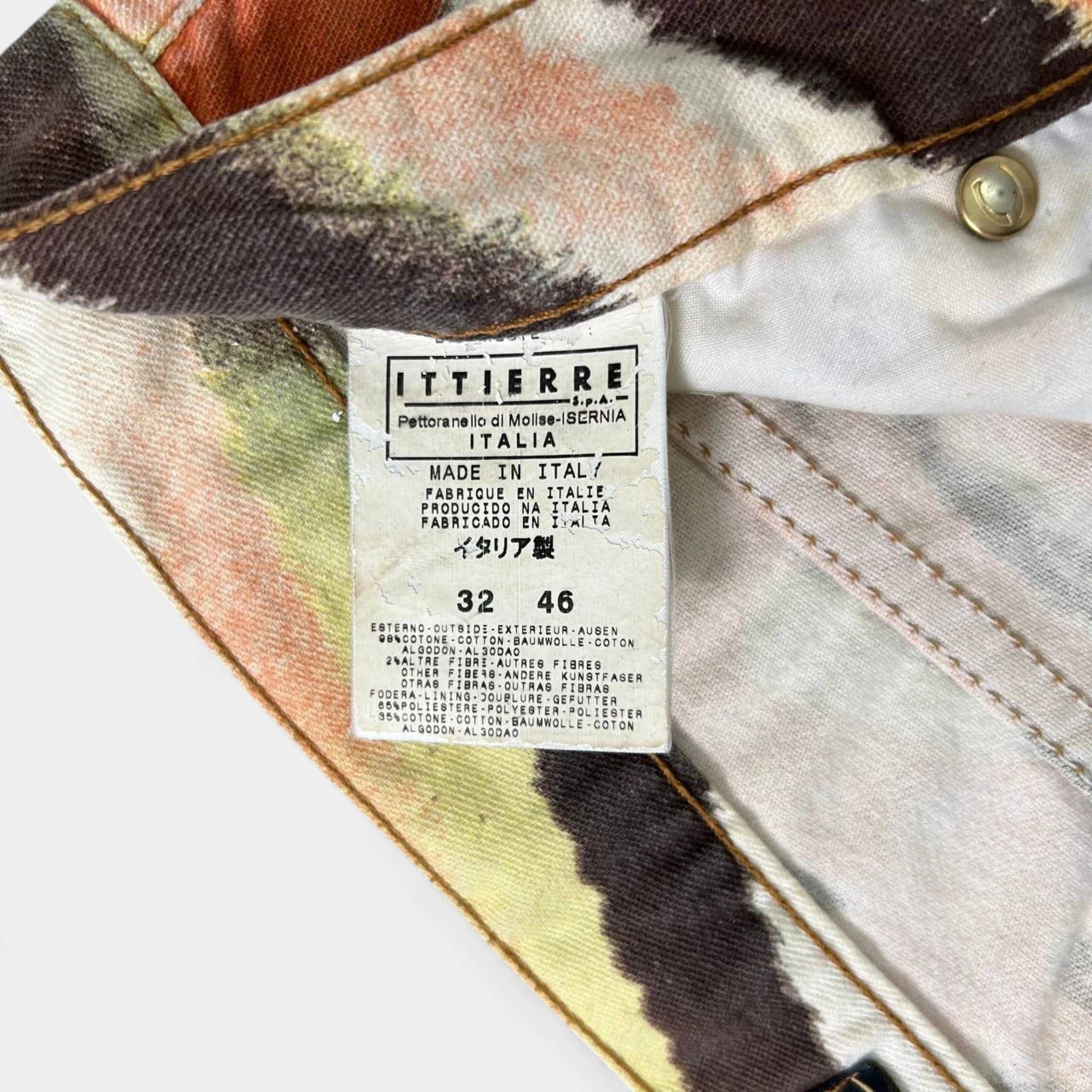 Roberto Cavalli Just Cavalli 2000s Psychedelic Orange Zebra Pants Size US 28 / EU 44 - 7 Thumbnail