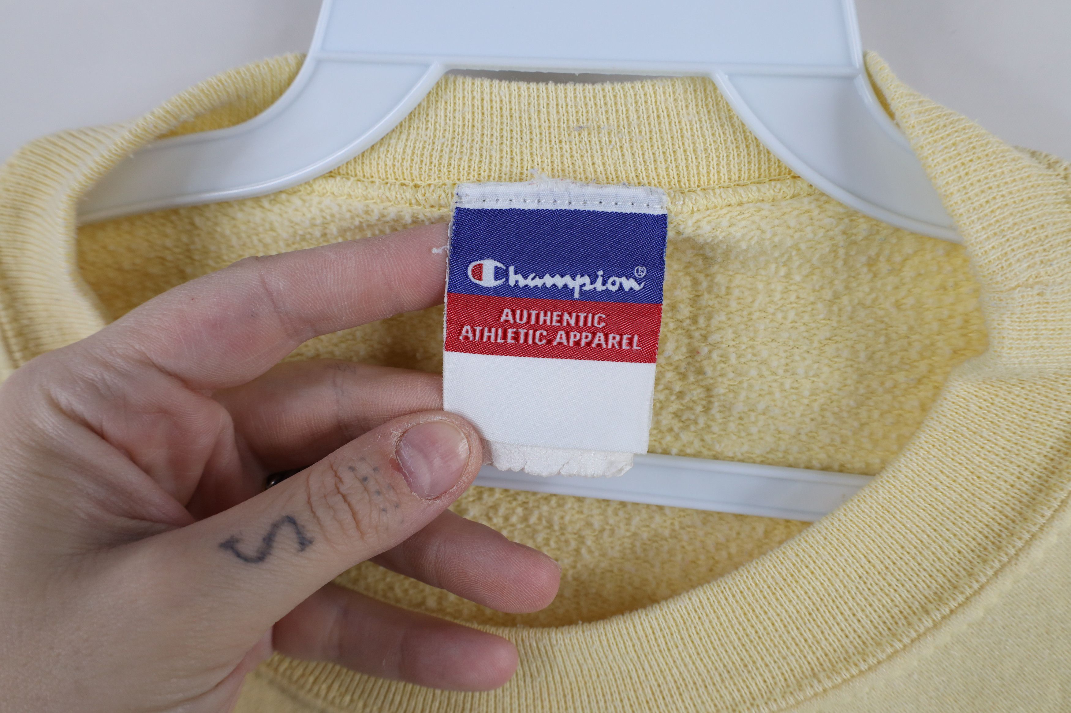Champion × Vintage Vintage 90s Champion State University Crewneck Sweatshirt Size US M / EU 48-50 / 2 - 8 Thumbnail