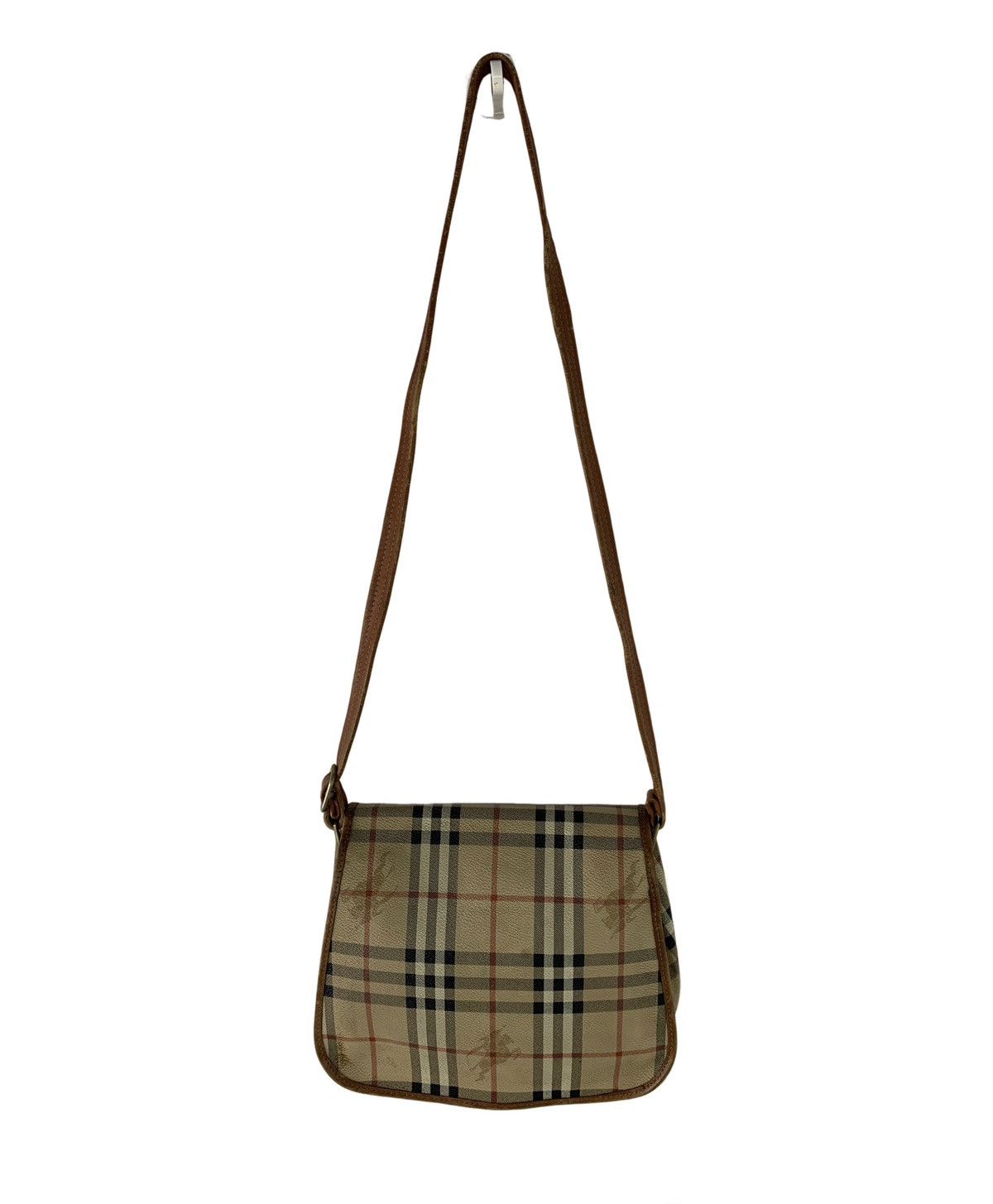 Burberry Burberrys London Leather Shoulder Bag Nova Checked Monogram Size ONE SIZE - 3 Thumbnail