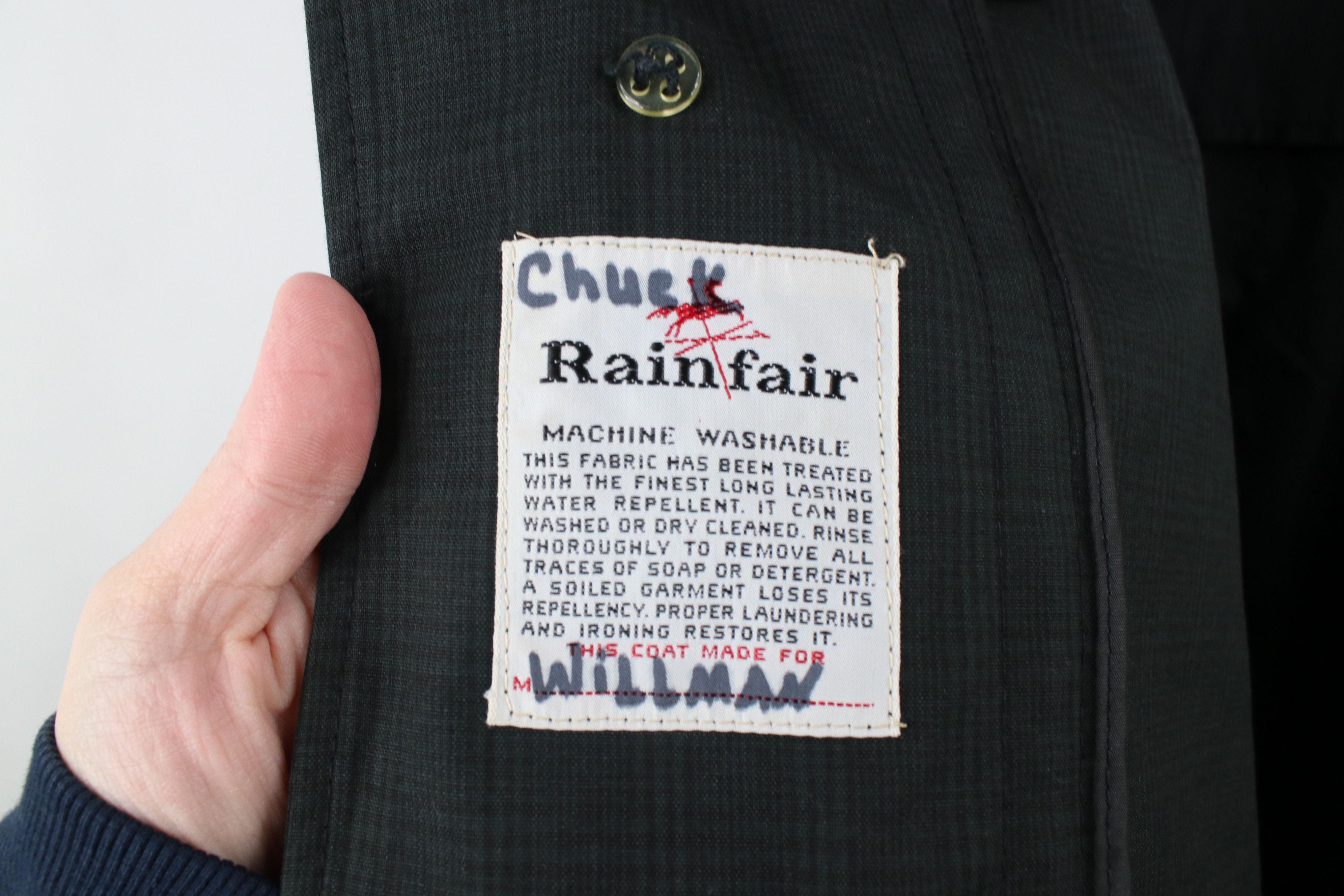 Vintage Vintage 60s 70s Streetwear Trench Coat Rain Jacket Plaid USA Size US XL / EU 56 / 4 - 11 Thumbnail