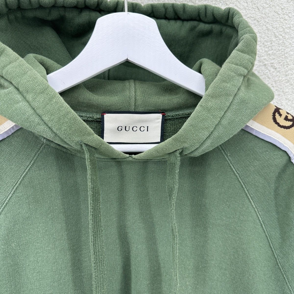 Gucci side line logo hoodie Size US S / EU 44-46 / 1 - 3 Thumbnail