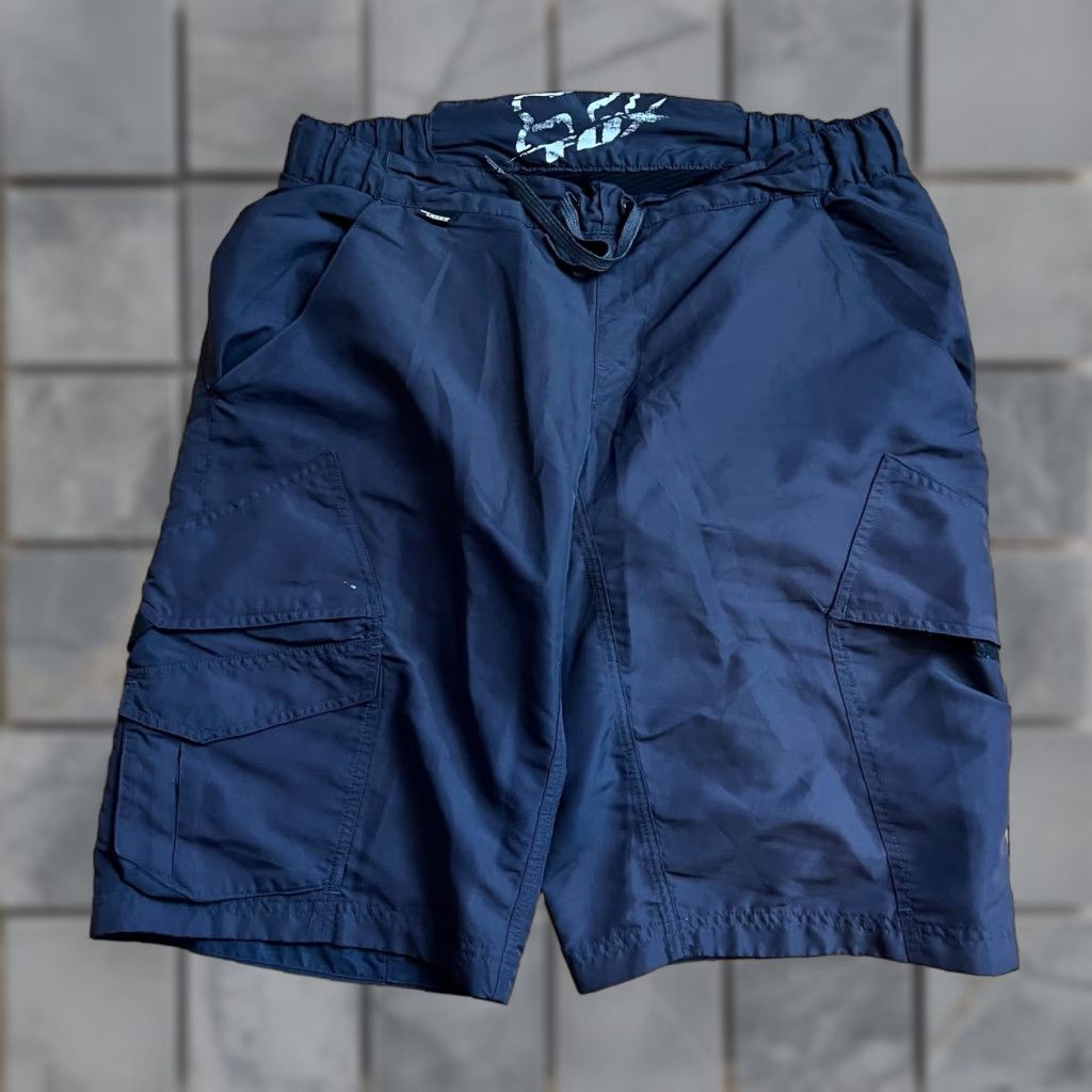 Fox Racing Fox Racing Shorts Mens 36 Padded Lined Moto Black Cargo Performance Size US 36 / EU 52 - 1 Thumbnail