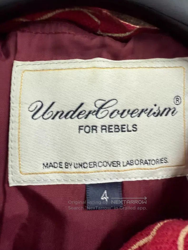 Undercover Undercover 08 SS Visual Window Leather jacket Size US XL / EU 56 / 4 - 5 Thumbnail