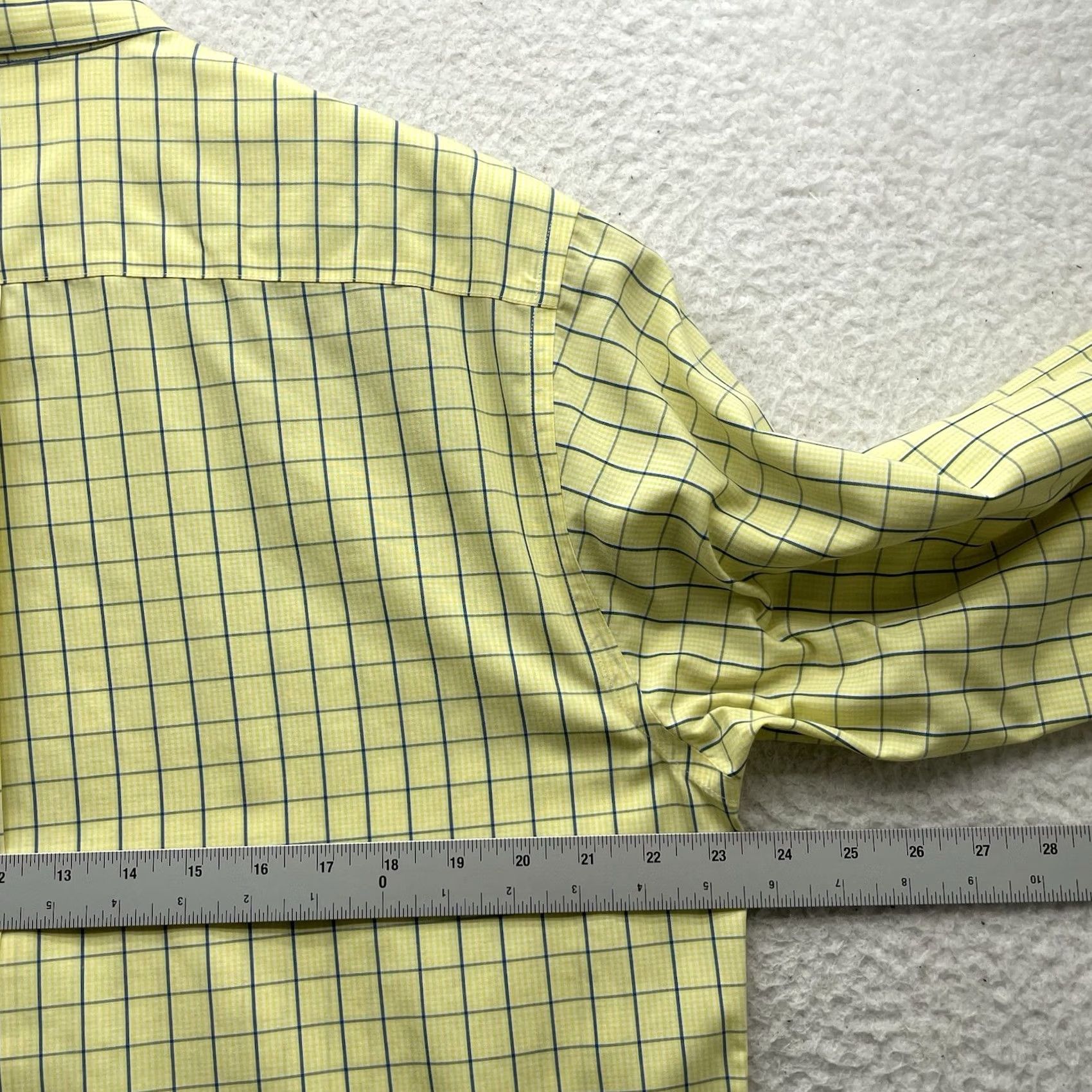 Brooks Brothers Brooks Brothers Shirt Mens M Yellow Blue Check Non Iron Supima Cotton Button-Up Regular XSmall? Size US M / EU 48-50 / 2 - 7 Thumbnail