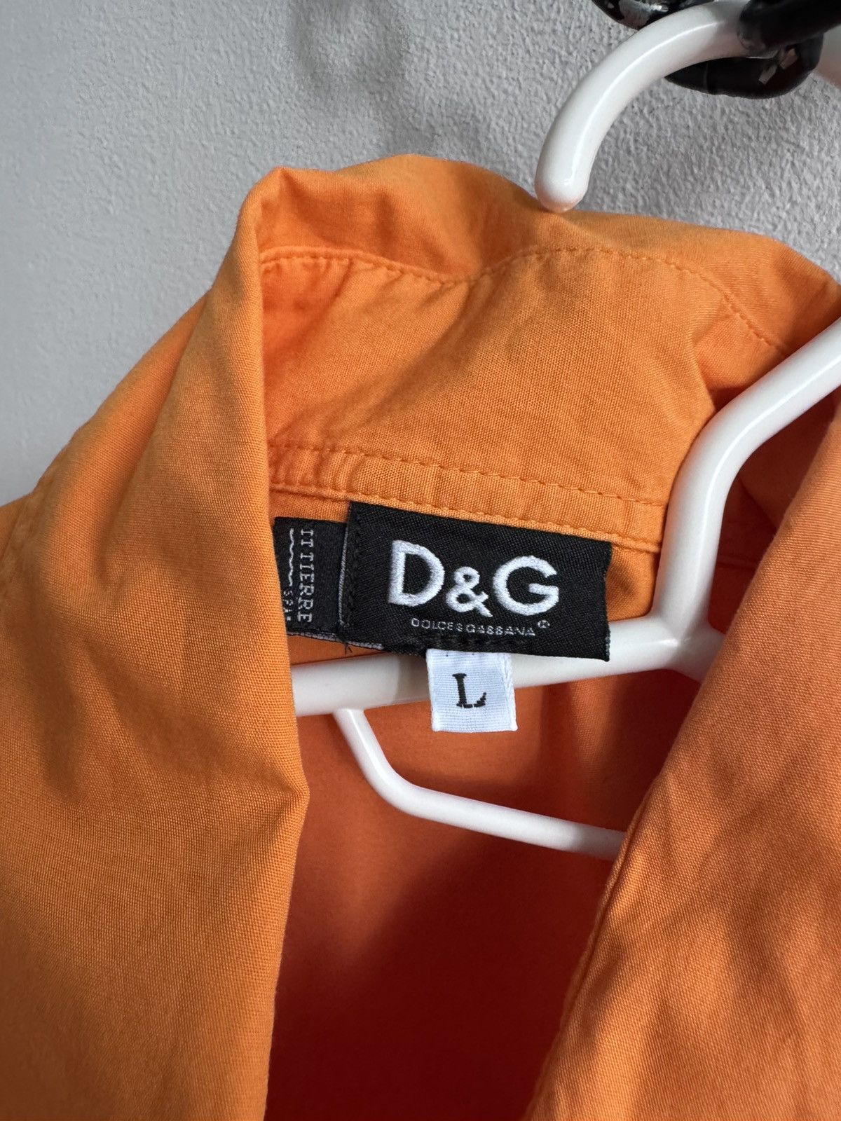 Dolce & Gabbana Dolce Gabbana D&G vintage 90s 00s short sleeve shirt Sz L Size US L / EU 52-54 / 3 - 6 Thumbnail
