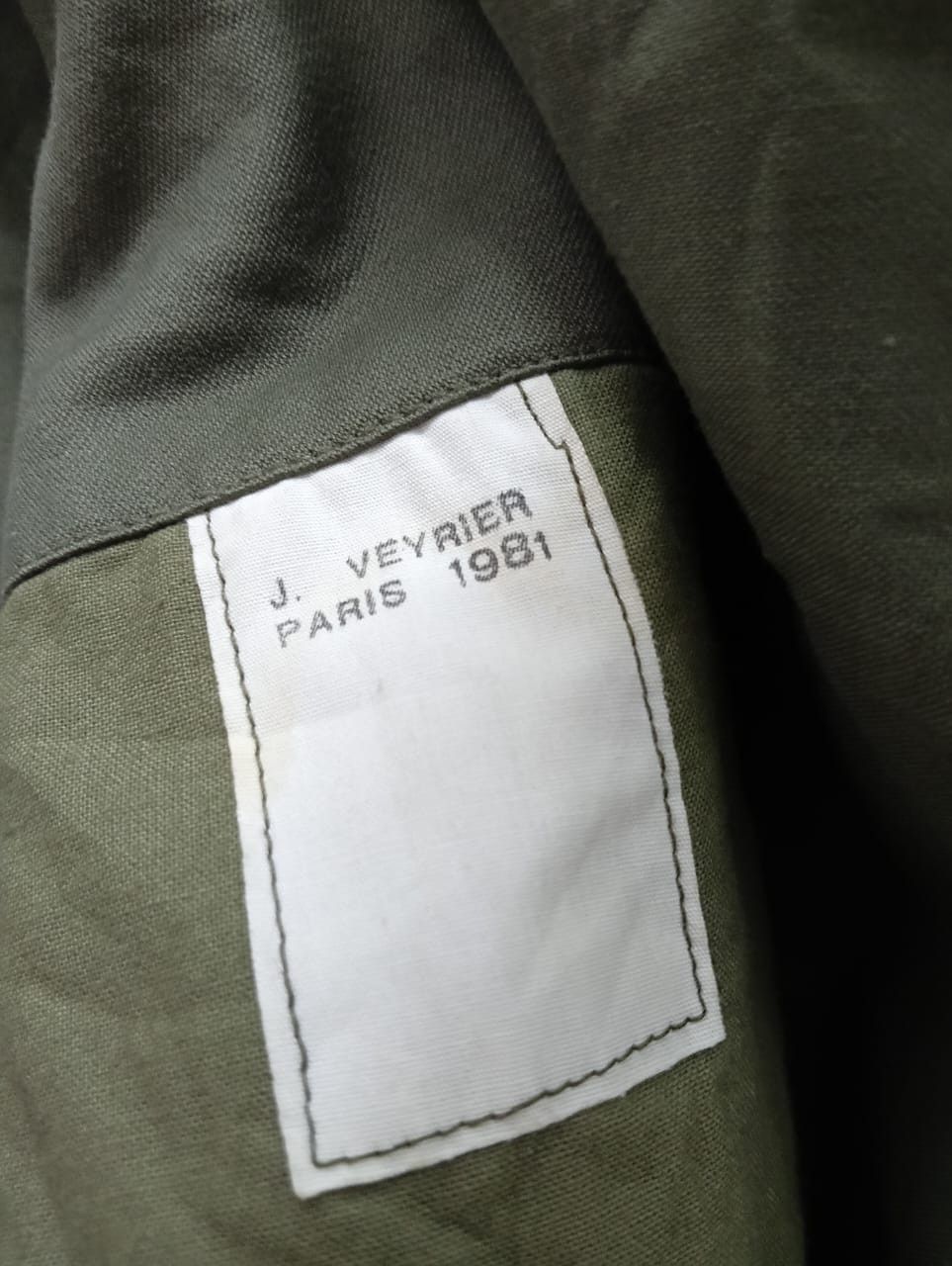 Vintage VINTAGE JACKET ARMY FRANCE 1981 PATTERN Size US M / EU 48-50 / 2 - 3 Thumbnail