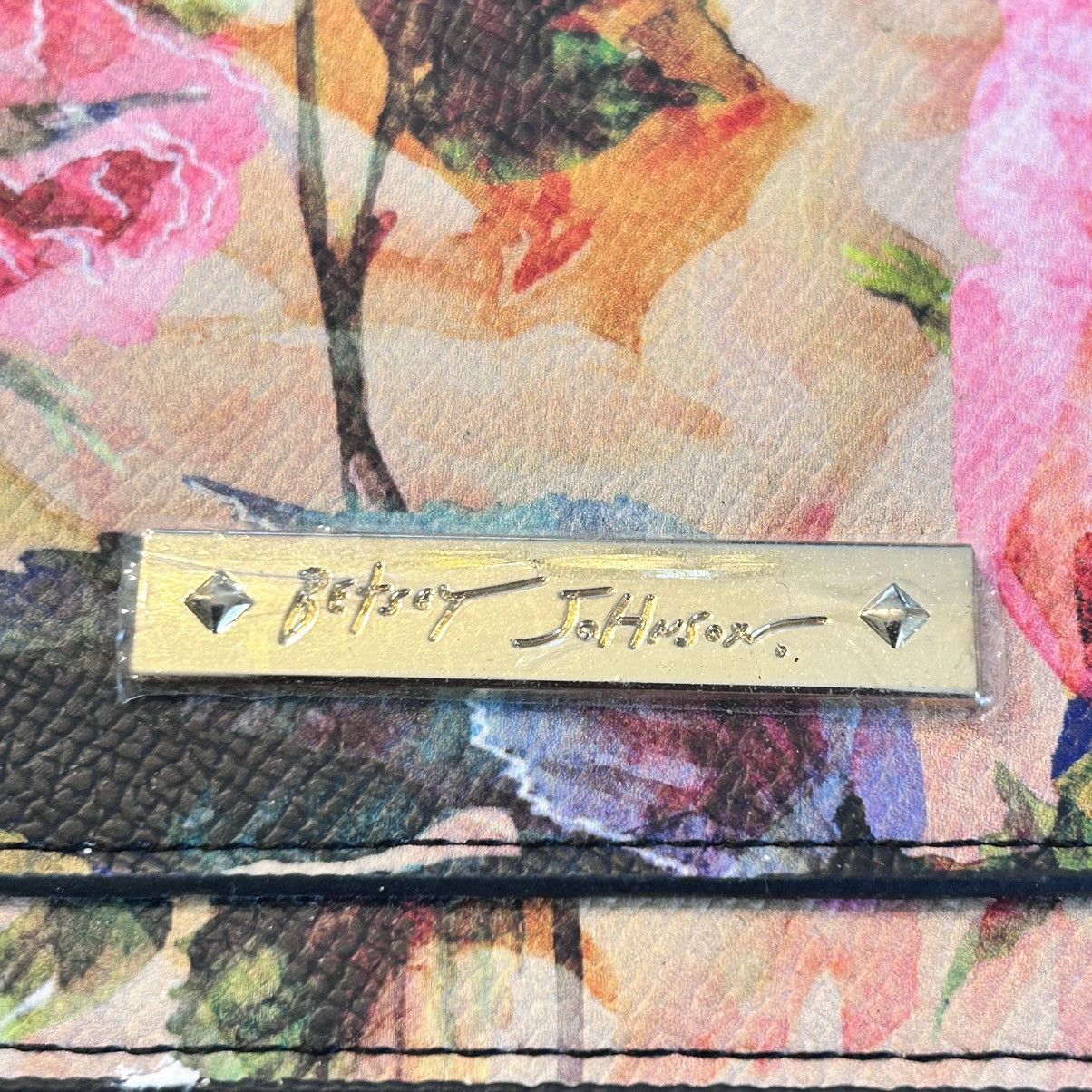 Betsey Johnson Betsy Johnson Pom Pom Wallet Multi Colored Floral NWOT Size ONE SIZE - 2 Thumbnail