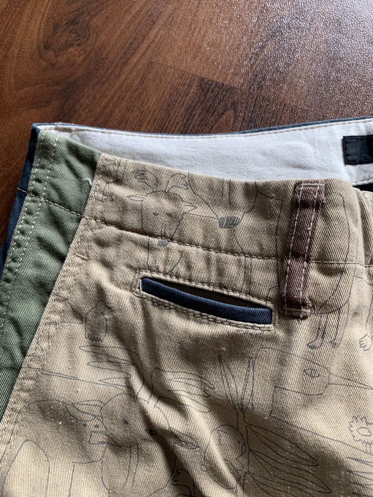 Ne-Net Ne-Net By Issey Miyake 4 Tone Animal Pattern Pants Size US 30 / EU 46 - 5 Thumbnail