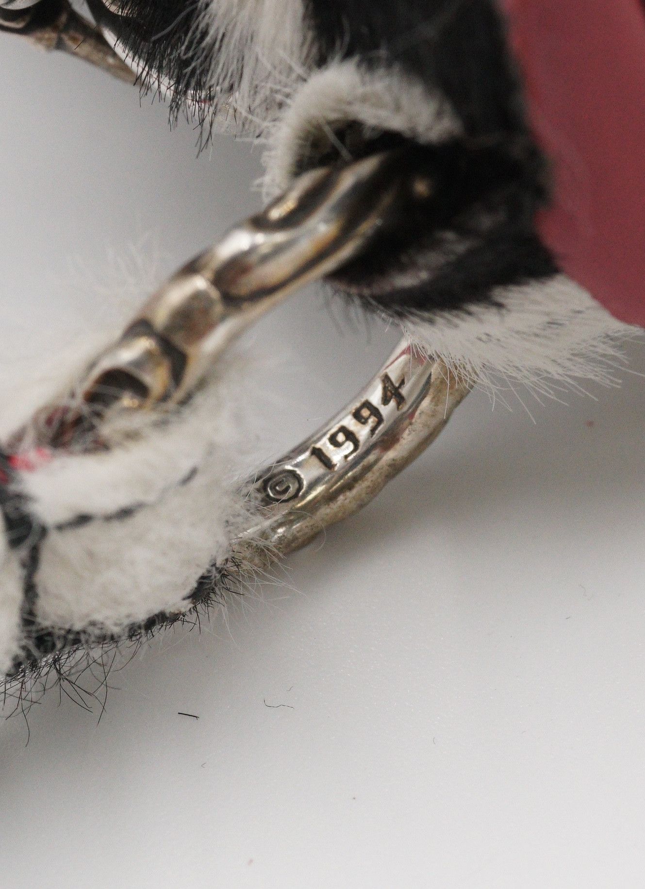 Chrome Hearts Chrome Hearts Pony Hair Cow Stripe Grinds Mini Handbag Size ONE SIZE - 13 Thumbnail