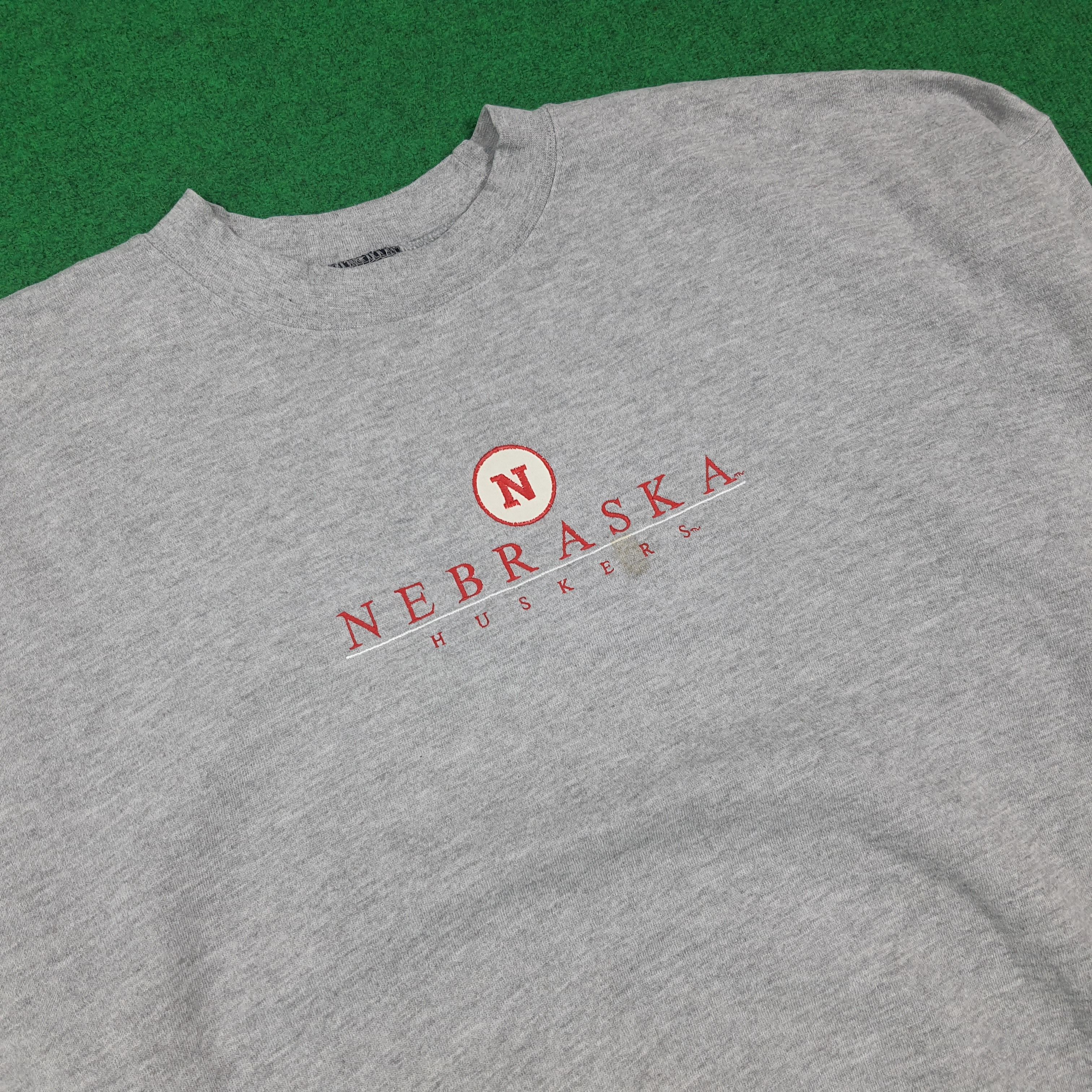 Jansport Vintage 90s Nebraska Huskers University Sweatshirt C287N22 Size US XXL / EU 58 / 5 - 2 Thumbnail