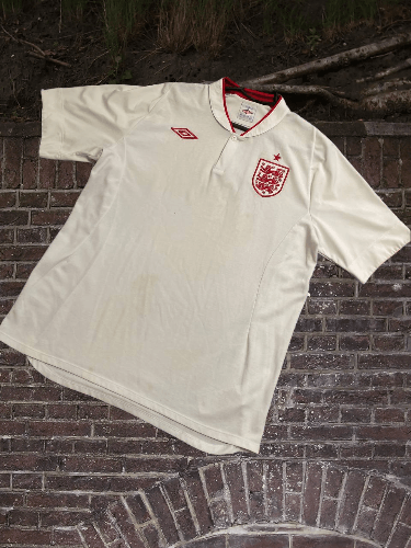 Umbro × Vintage Umbro England Vintage soccer jersey white Size US L / EU 52-54 / 3 - 1 Thumbnail