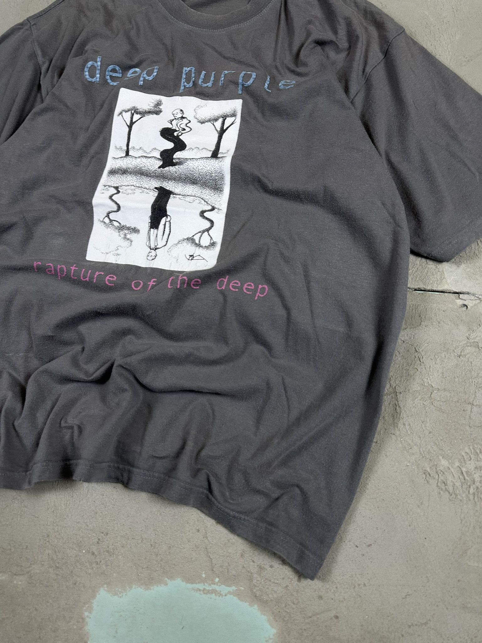 Band Tees 00s Vintage Deep Purple Reparture of The Deeop Tour T-shirt Size US XL / EU 56 / 4 - 4 Thumbnail