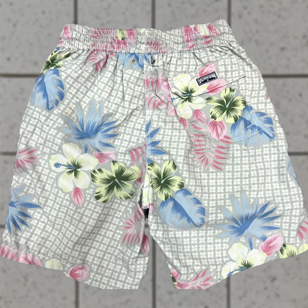 Vilebrequin Vilebrequin Floral Swim Trunks Short Multicoloured Men's L Shorts Multicolor Tropical Floral Swim Bottom Style Trunks Mens Size US 33 - 1 Thumbnail