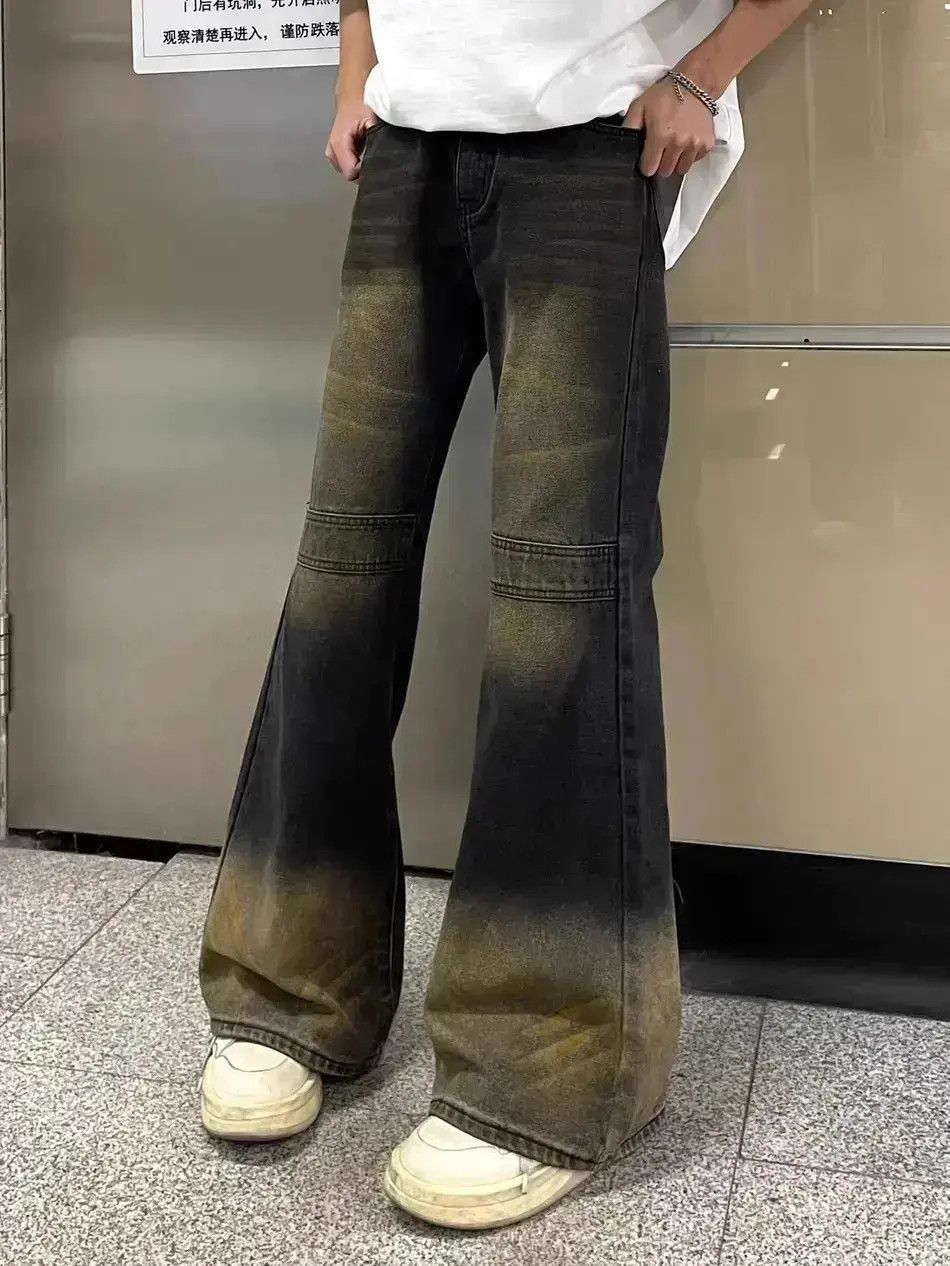 Japanese Brand Retro micro flared jeans Size US 32 / EU 48 - 2 Thumbnail