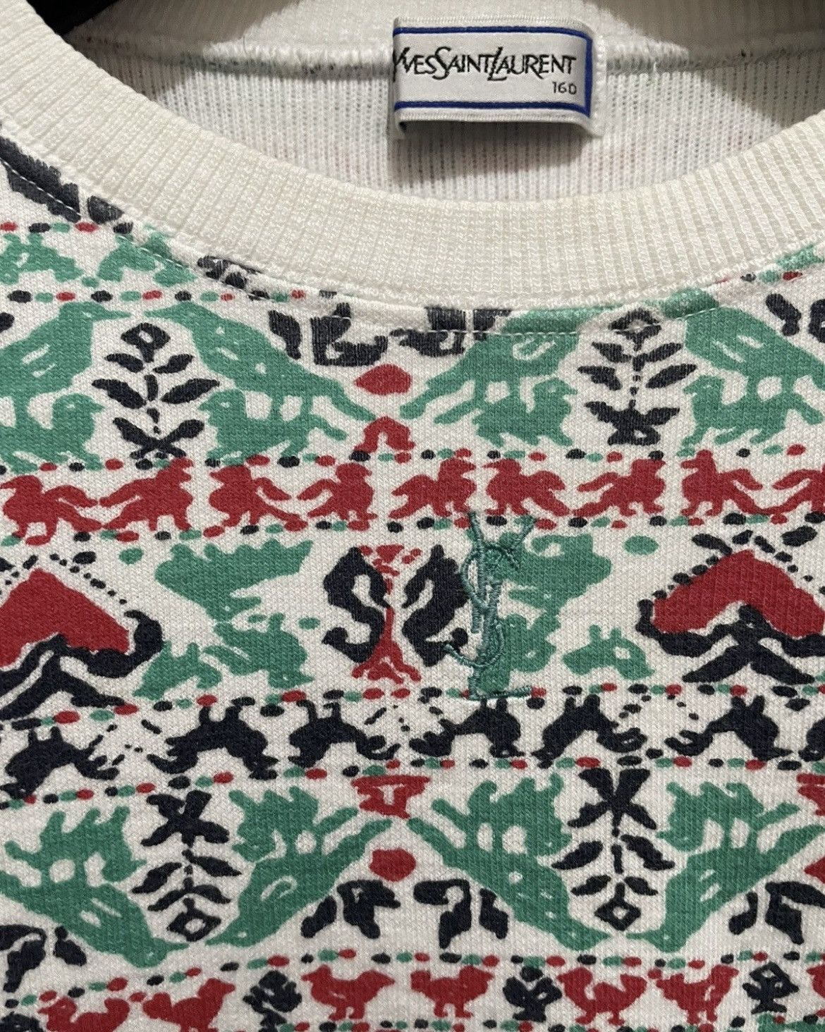 Yves Saint Laurent YVES SAINT LAURENT VINTAGE SWEATER Size M / US 6-8 / IT 42-44 - 7 Thumbnail