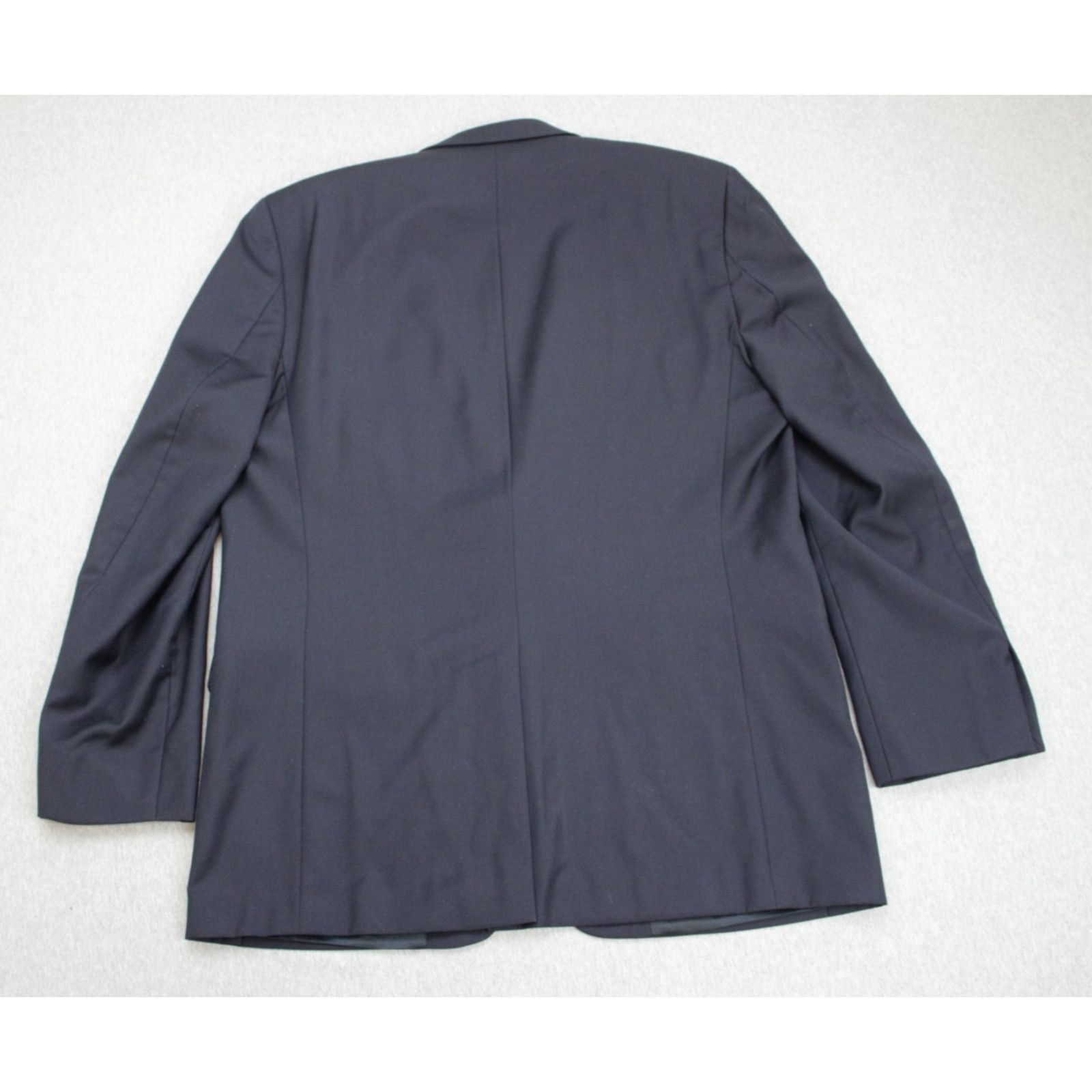 Lauren Ralph Lauren Lauren Ralph Lauren Blazer Mens 44L Navy Blue 100% Wool Size 44L - 2 Thumbnail